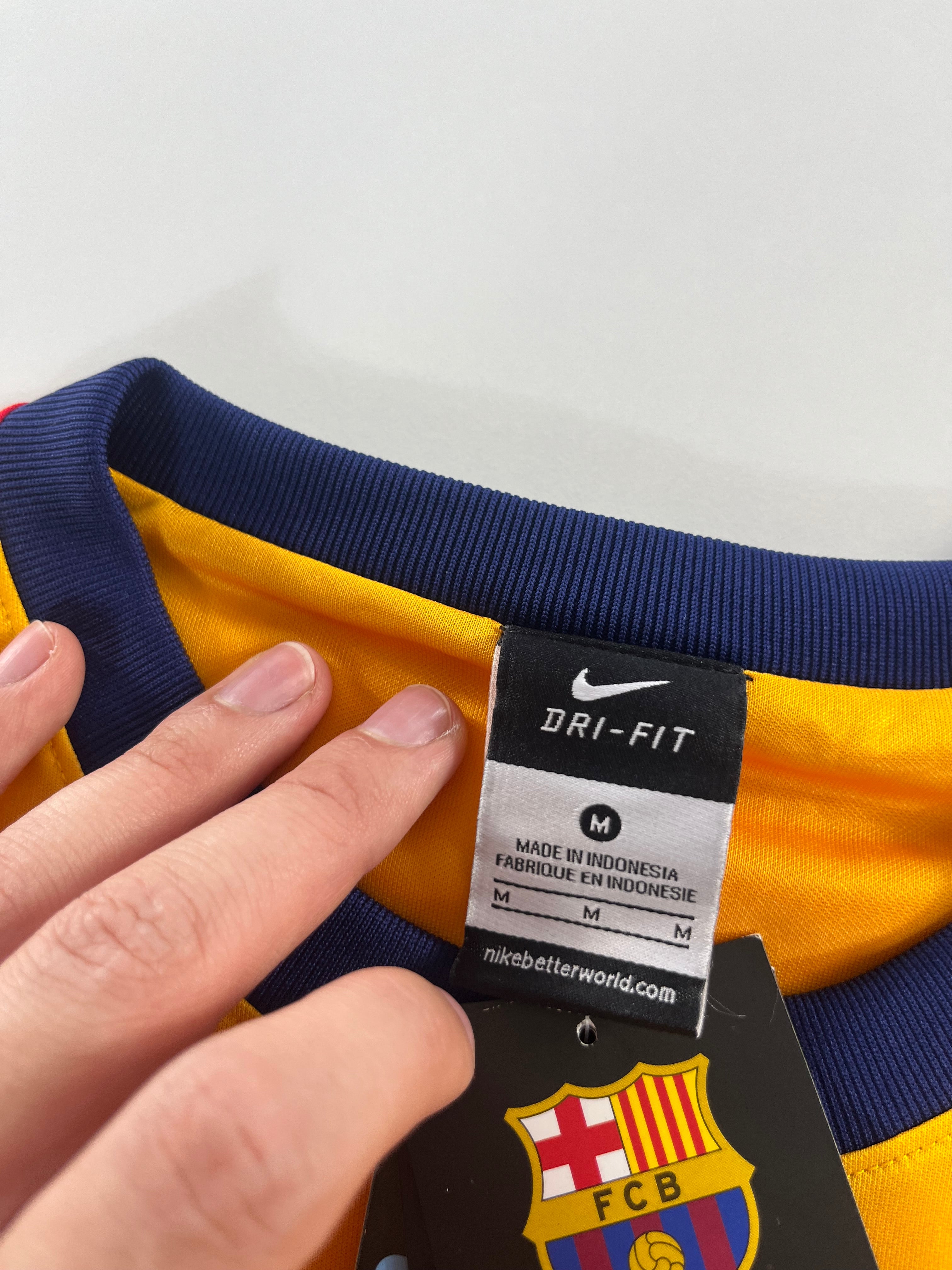 Nike F.C Barcelona 2015-2016 idegenbeli mez