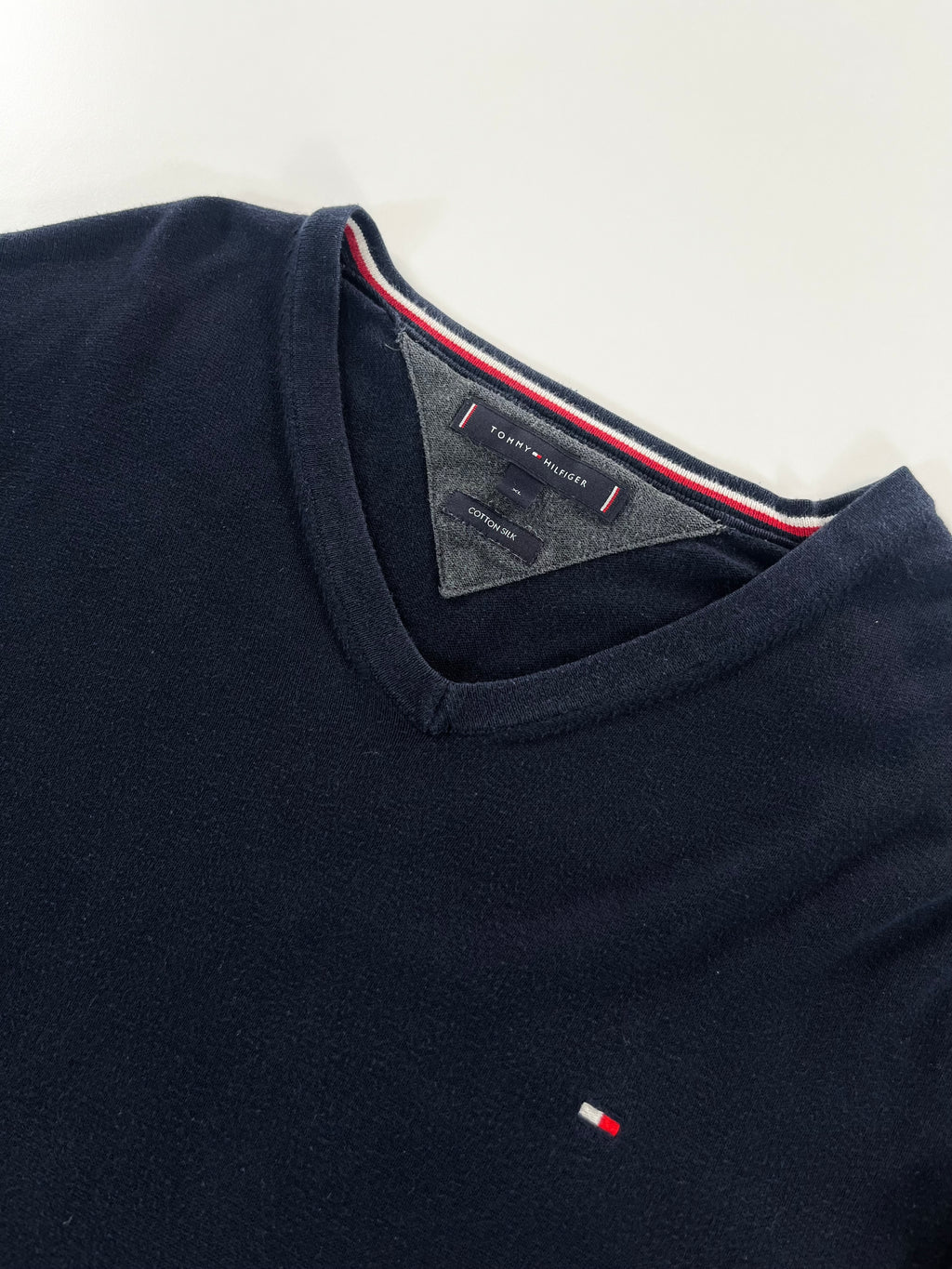 Tommy Hilfiger Cotton Silk crewneck pulóver