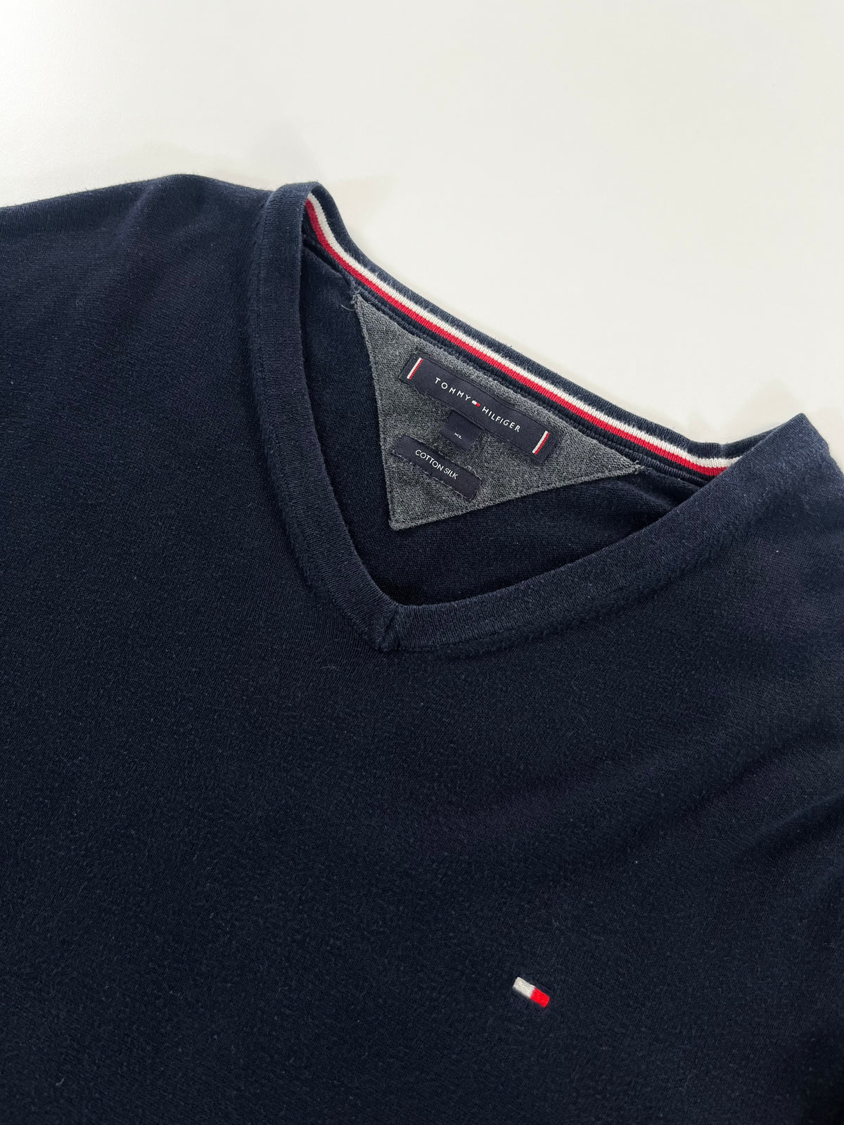 Tommy Hilfiger Cotton Silk crewneck pulóver