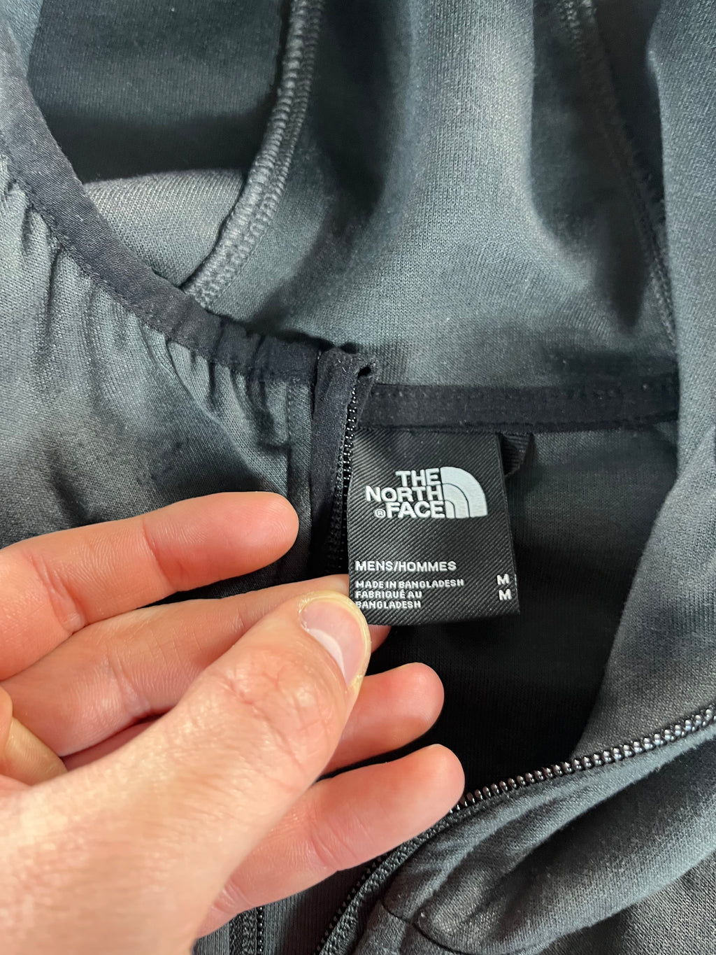 The North Face fleece full-zip hoodie pulóver