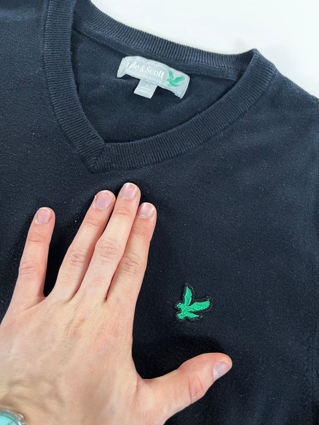 Lyle & Scott crewneck pulóver