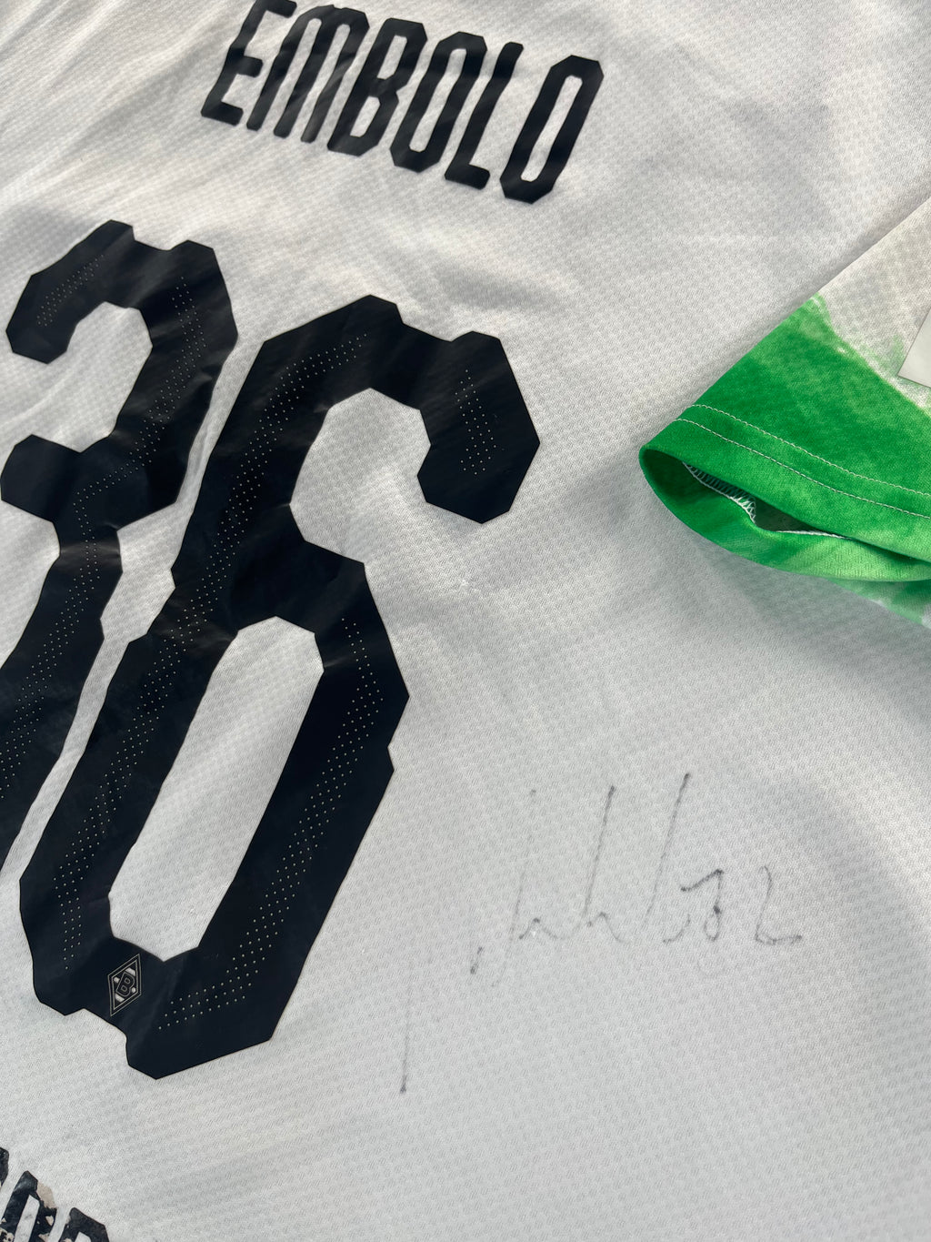 Puma Borussia Mönchengladbach 2019-2020 Breel Embolo hazai signed mez