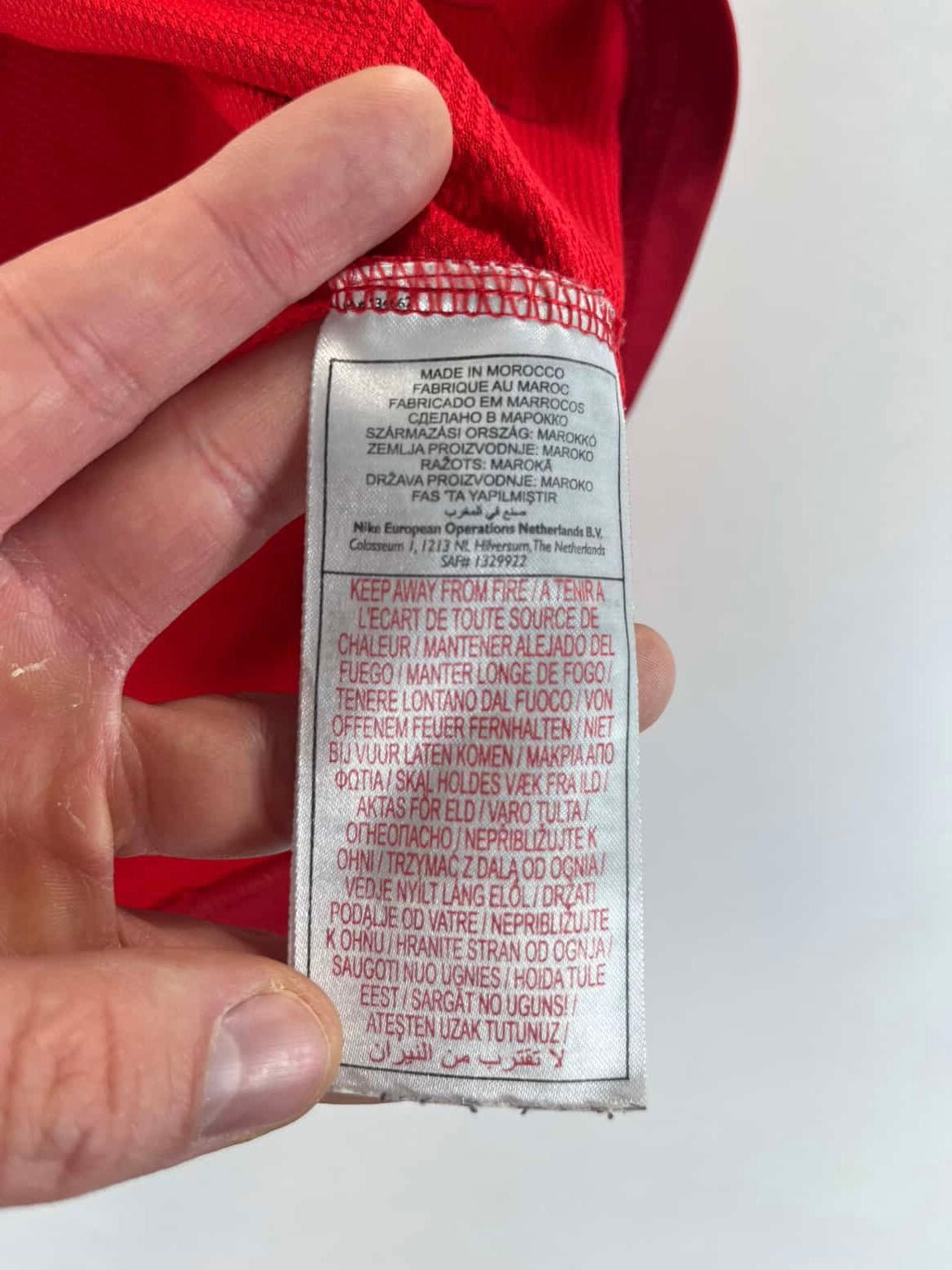 Nike Spartak Moszkva 2009-2010 hazai mez