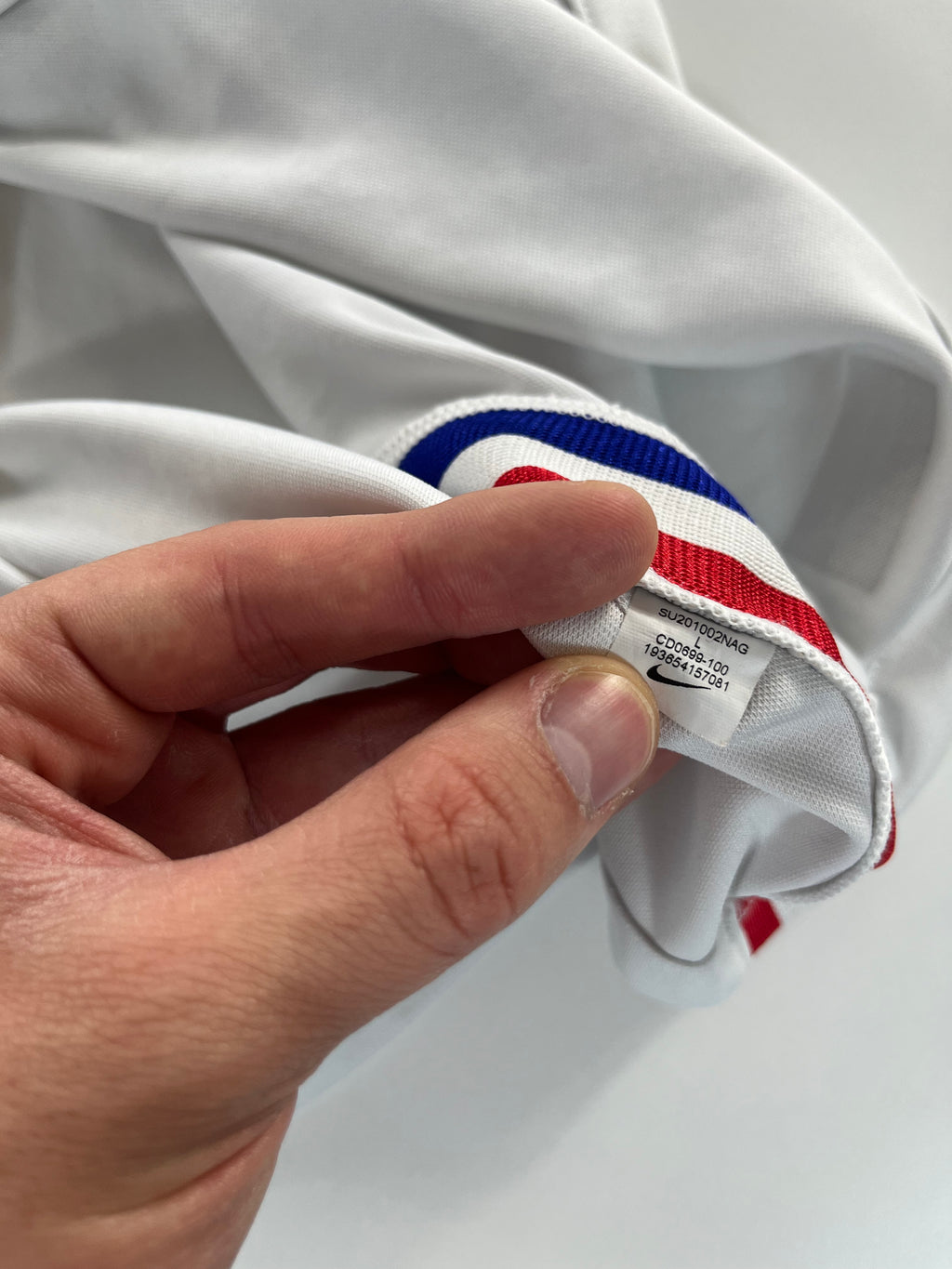 Nike Francia válogatott 2020-2021 idegenbeli mez