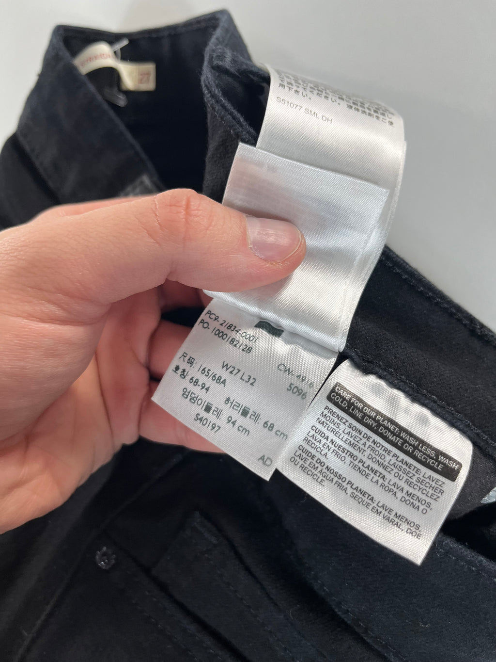 Levi's 714 Straight 27 farmernadrág