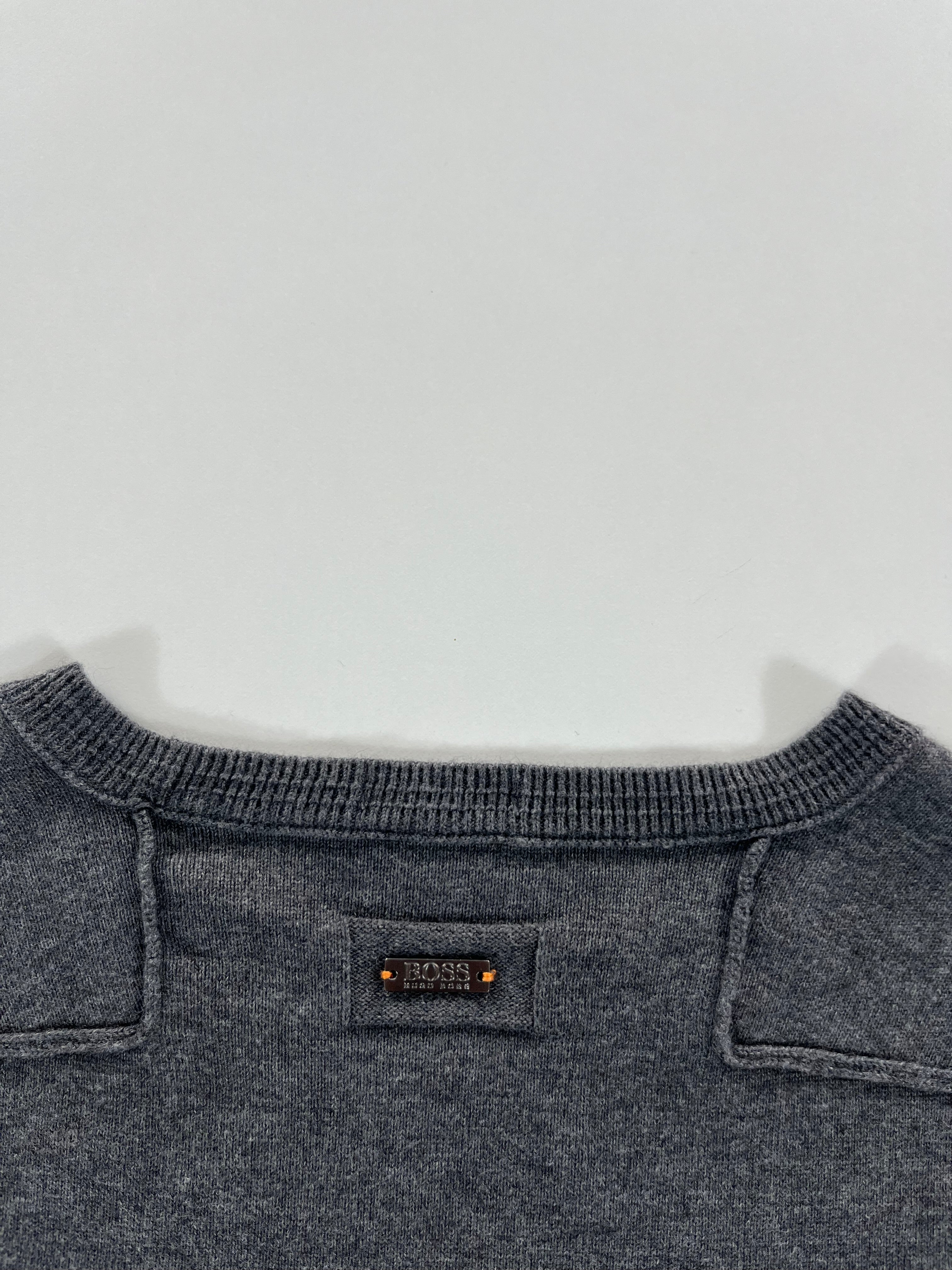 Hugo Boss Slim Fit crewneck pulóver