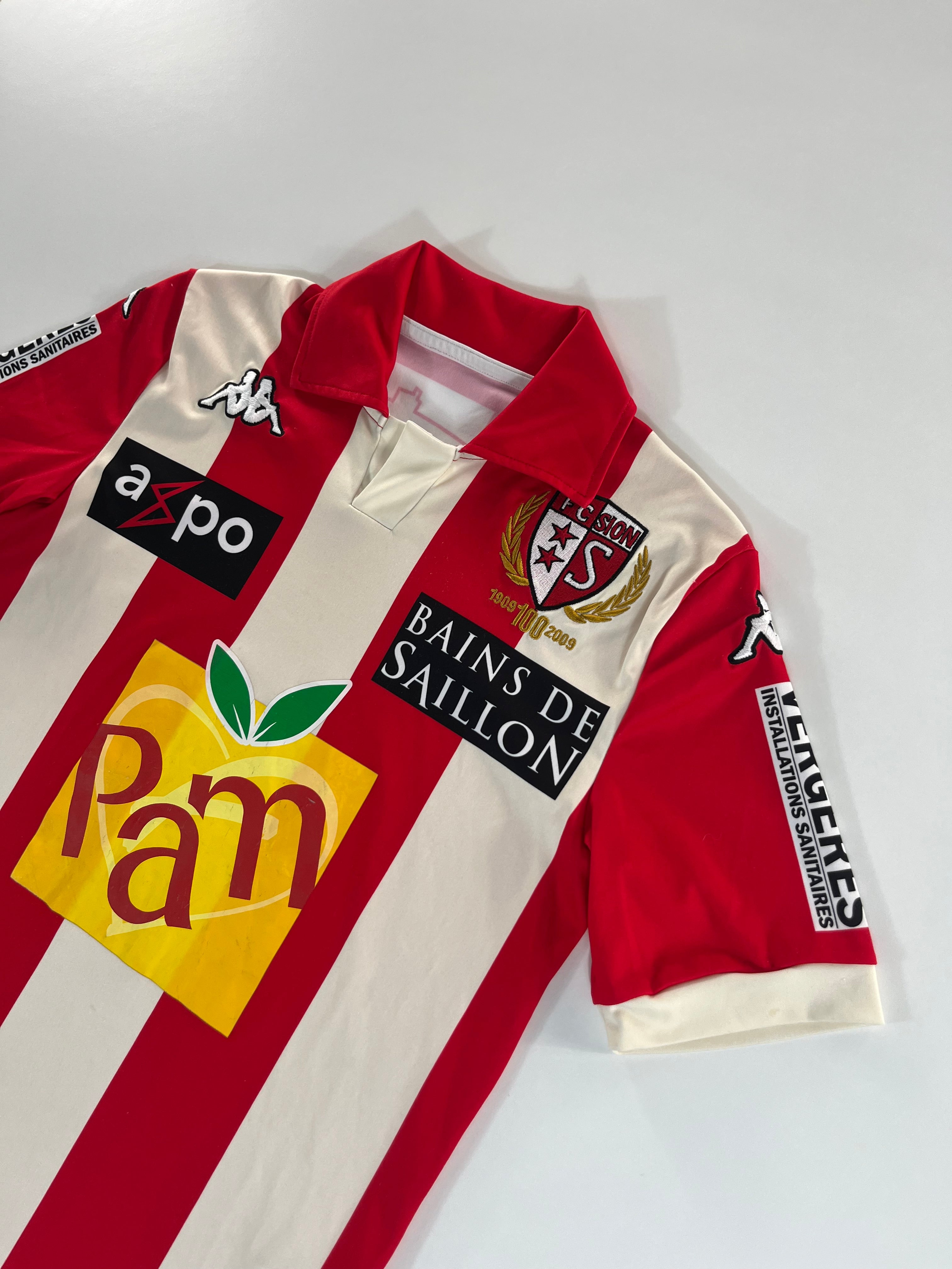 Kappa F.C Sion 2009-2010 idegenbeli mez