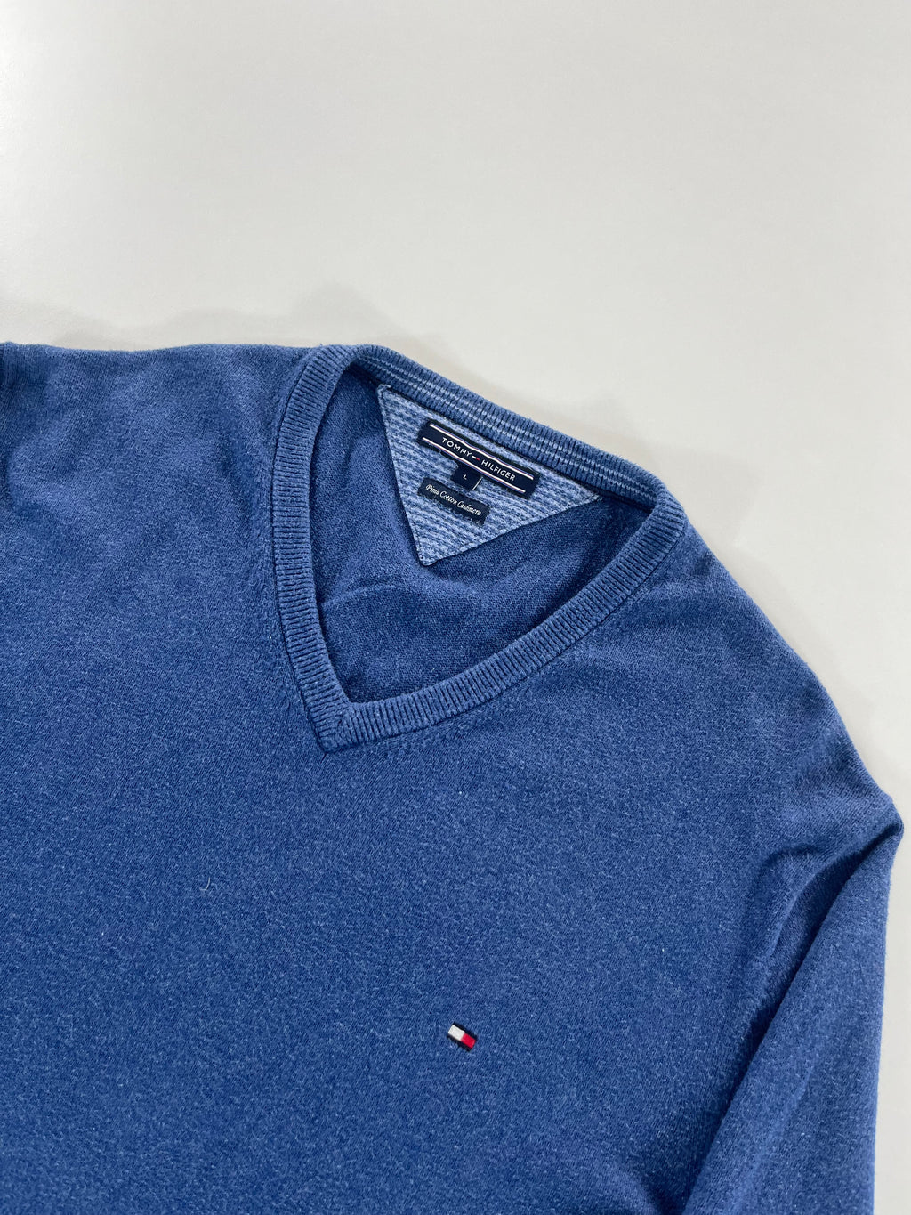 Tommy Hilfiger Prima Cotton Cashmere crewneck pulóver