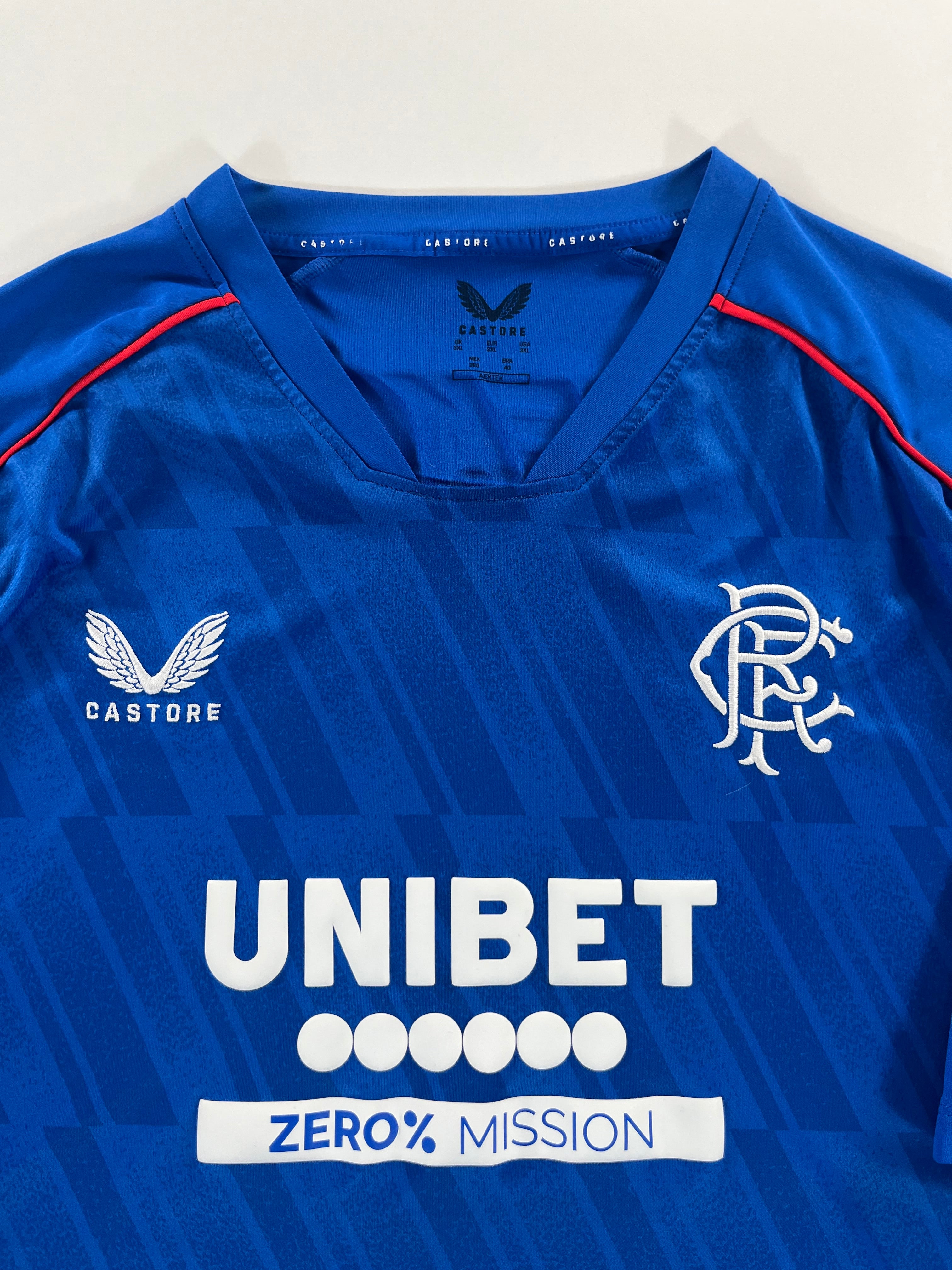 Castore Rangers 2024-2025 hazai mez