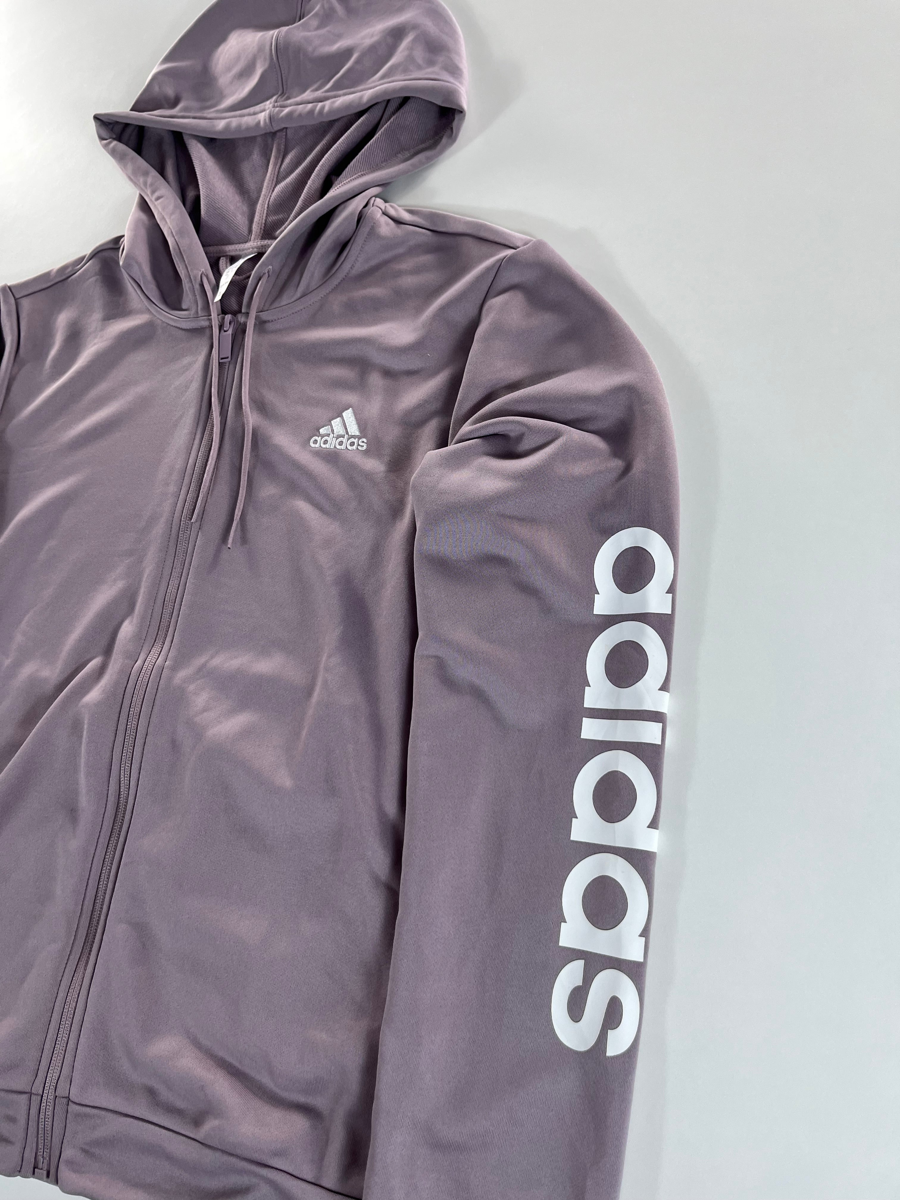 Adidas Linear full-zip hoodie pulóver