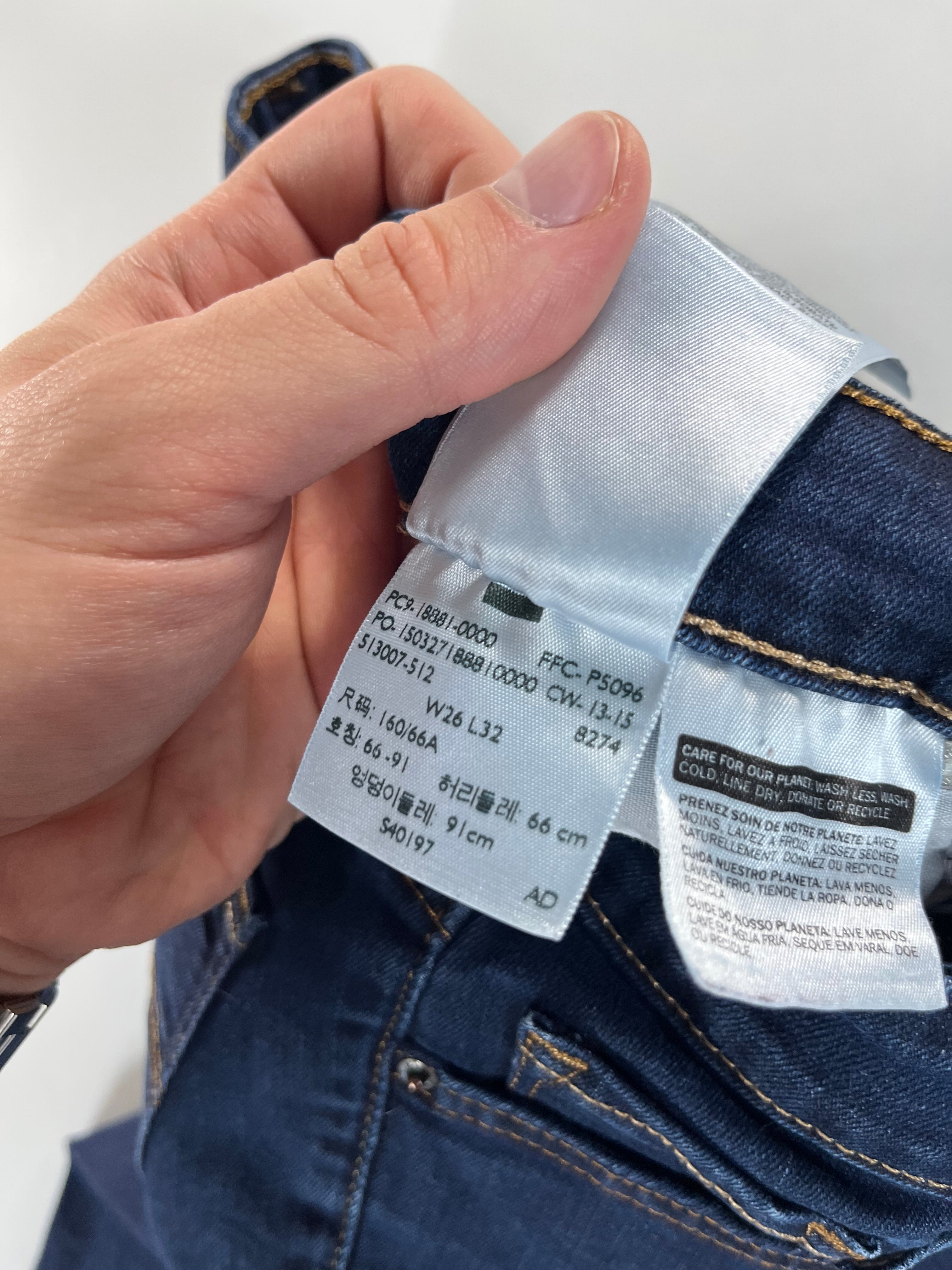 Levi's 711 Skinny 26 farmernadrág