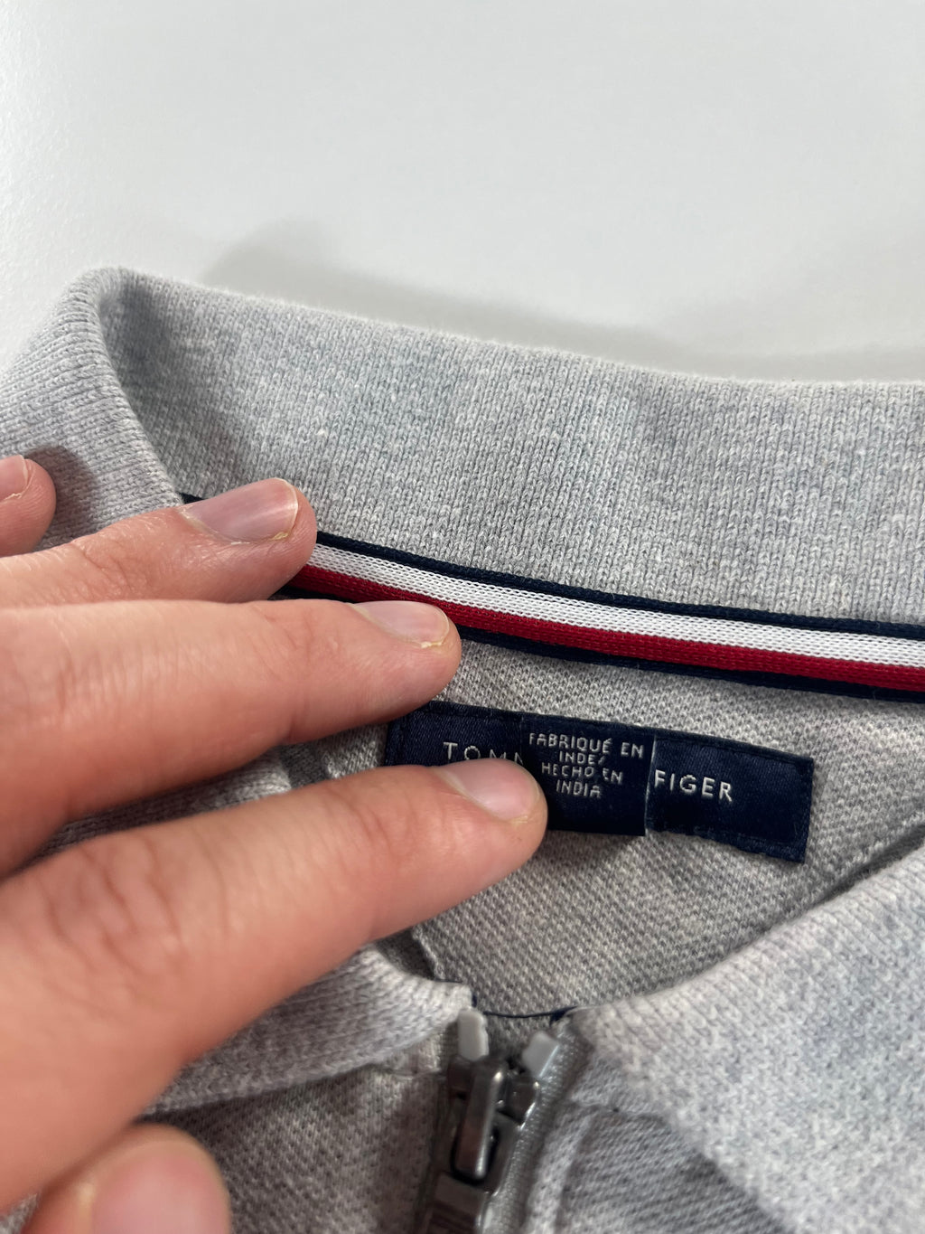Tommy Hilfiger quarter-zip pulóver