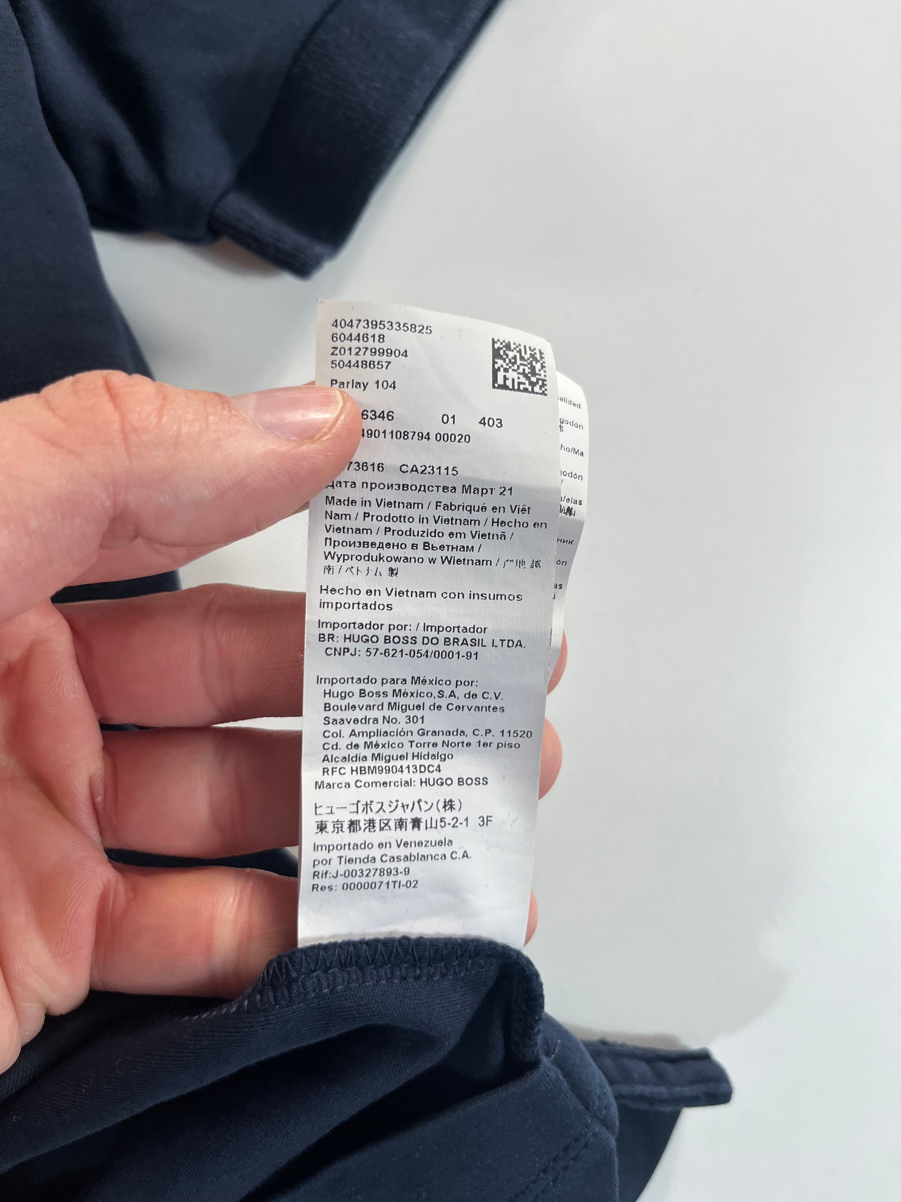 Hugo Boss pólóing
