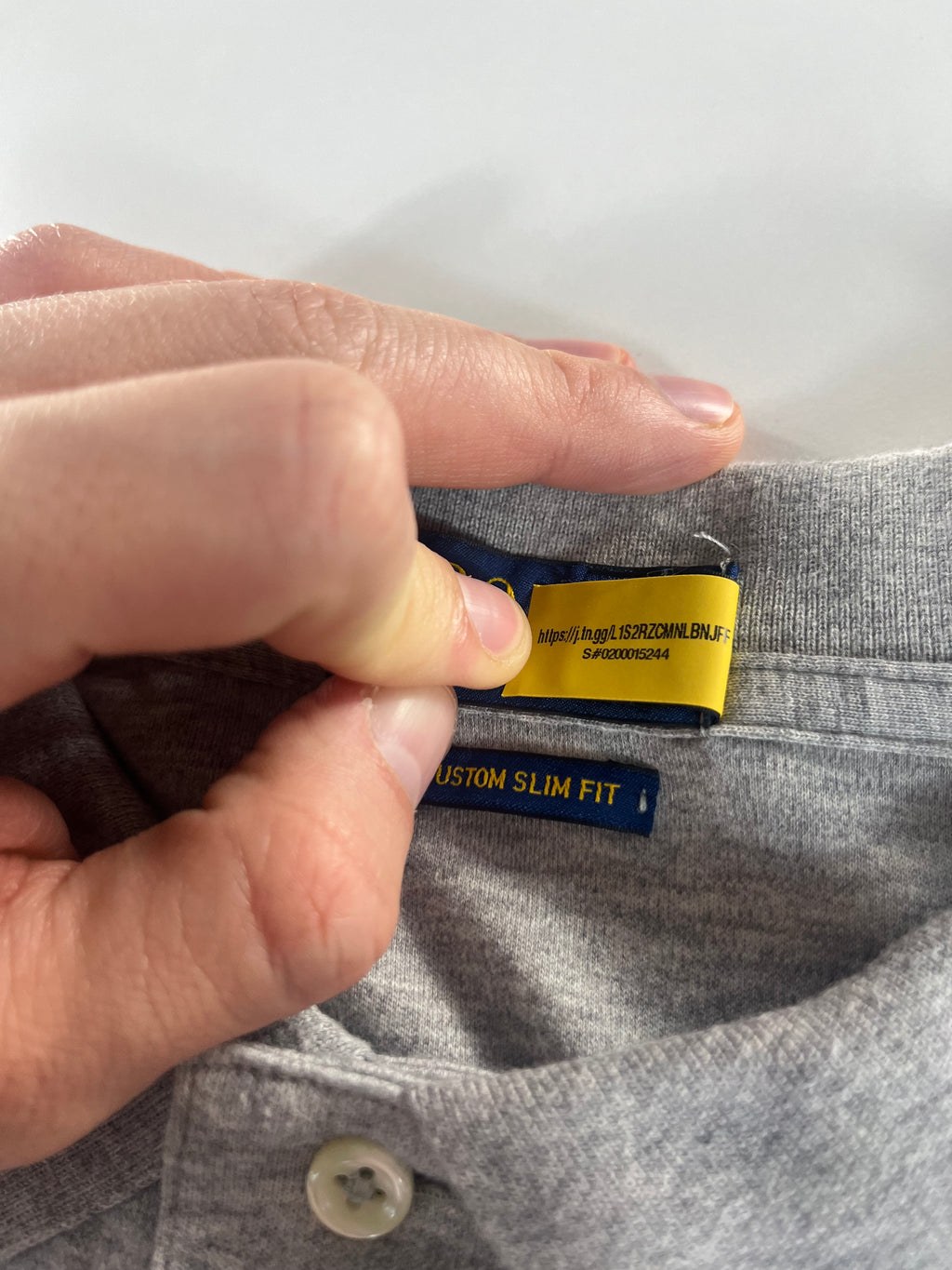 Ralph Lauren QR Custom Slim Fit pólóing