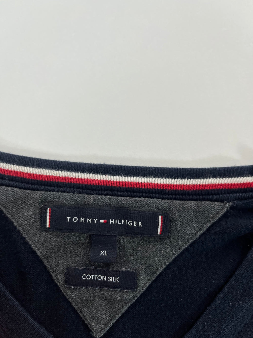 Tommy Hilfiger Cotton Silk crewneck pulóver