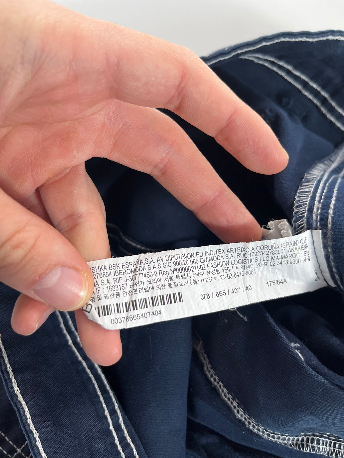 Bershka baggy farmernadrág