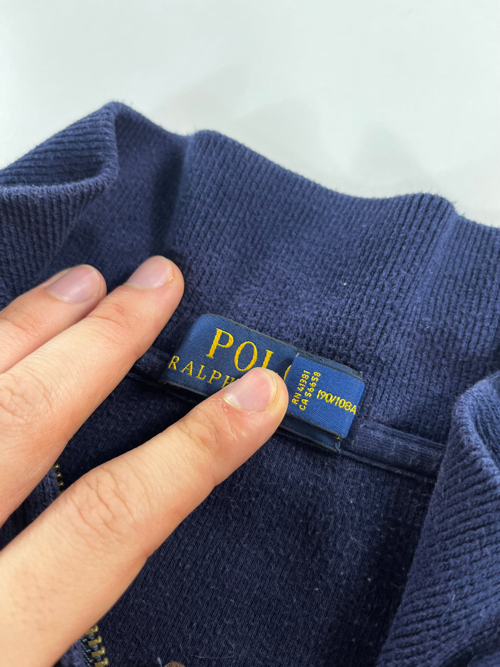 Ralph Lauren quarter-zip pulóver