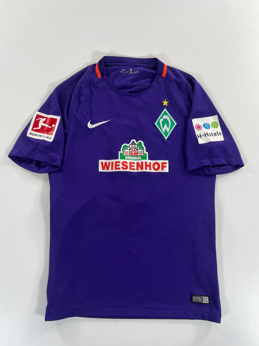 Nike Werder Bremen 2016-2017 Clemens Fritz idegenbeli mez
