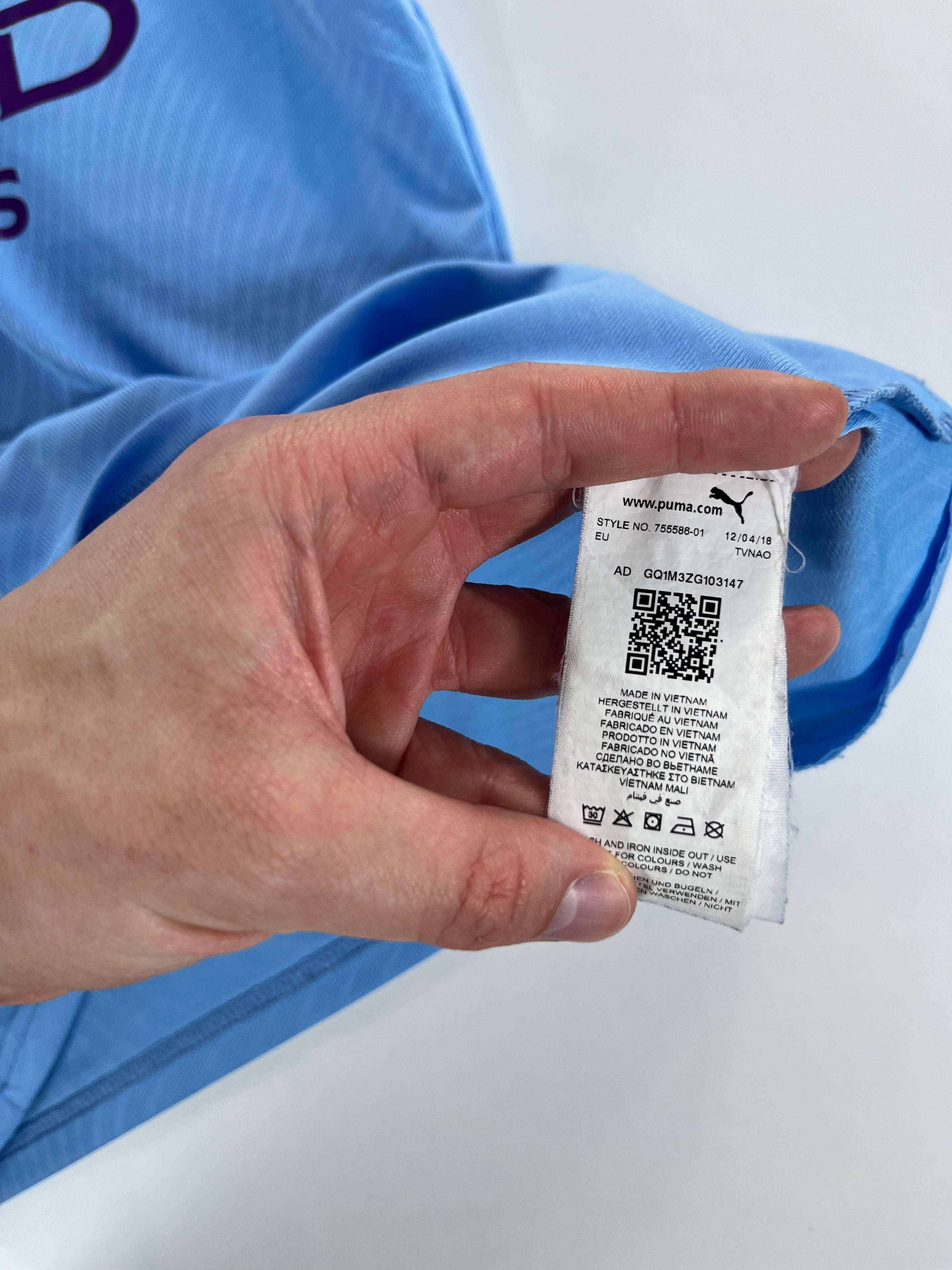 Puma Manchester City 2019-2020 hazai mez