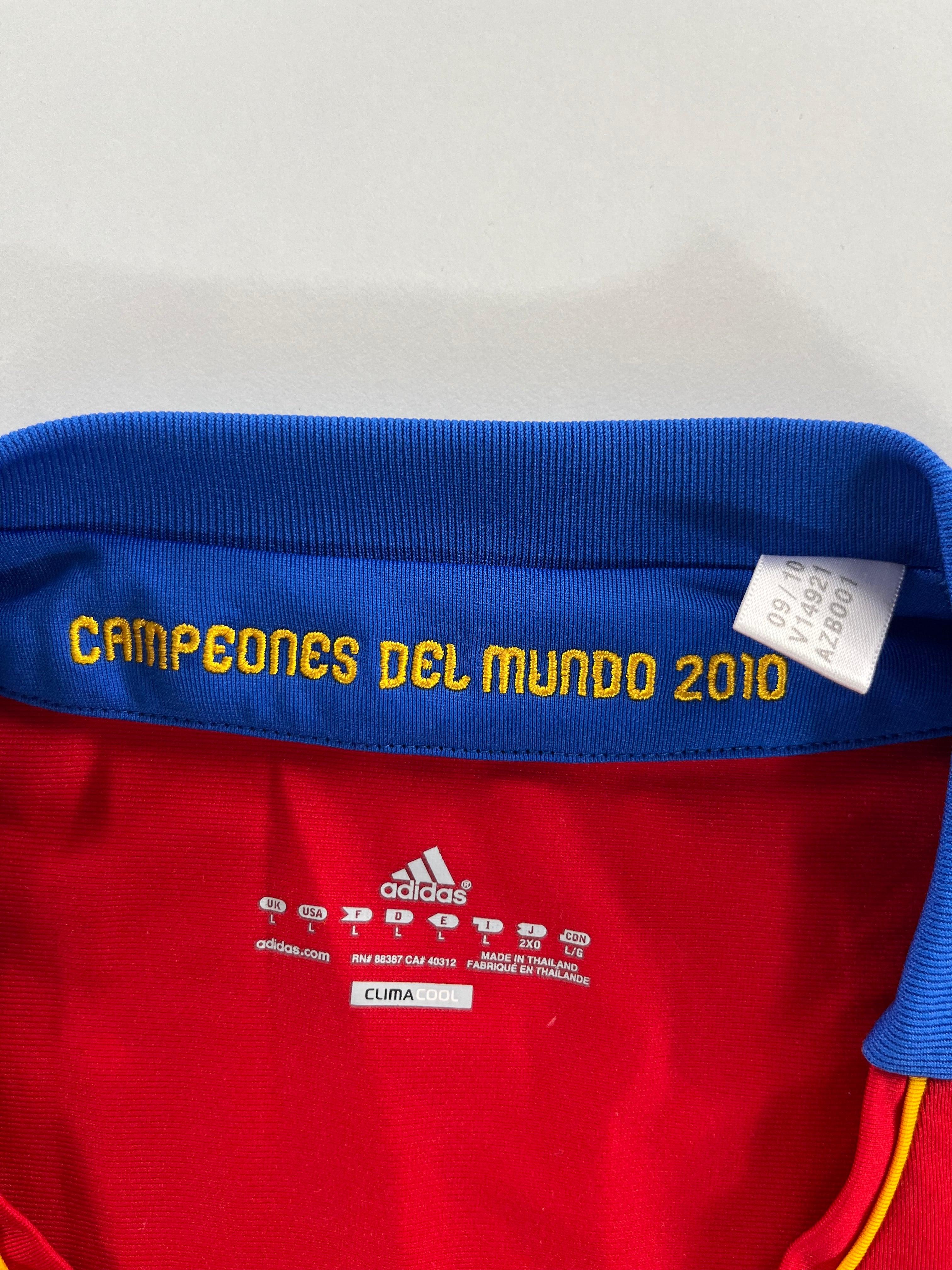 Adidas Spanyol válogatott 2010-2012 hazai mez