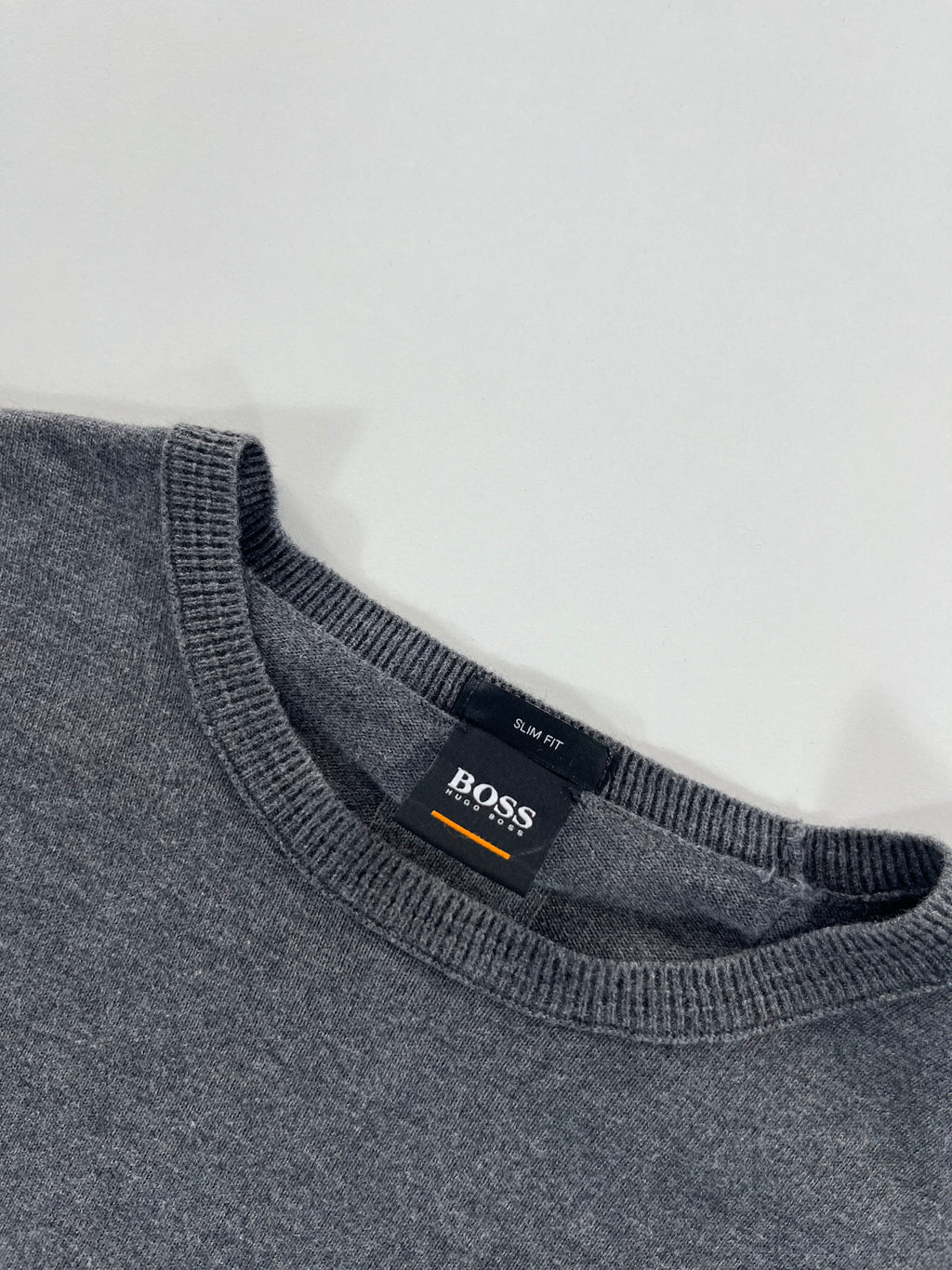Hugo Boss Slim Fit crewneck pulóver