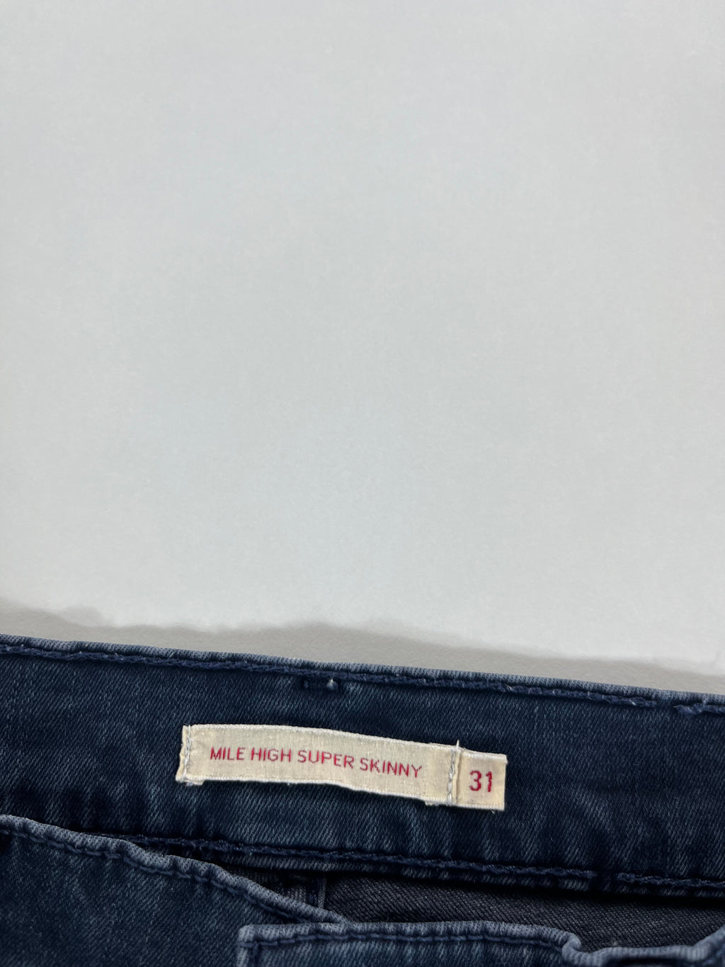 Levi's Lot Mile High Super Skinny 31 farmernadrág