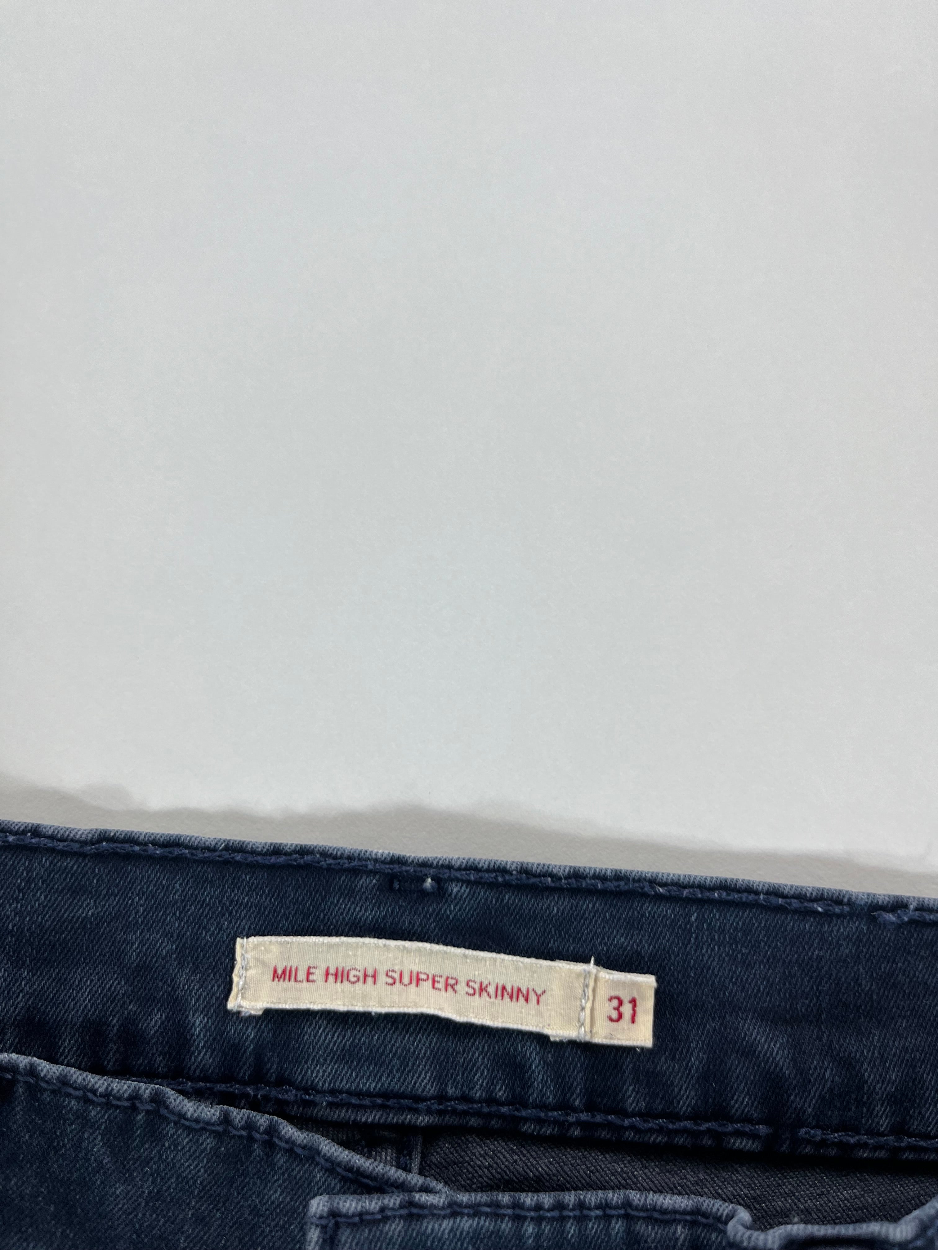 Levi's Lot Mile High Super Skinny 31 farmernadrág