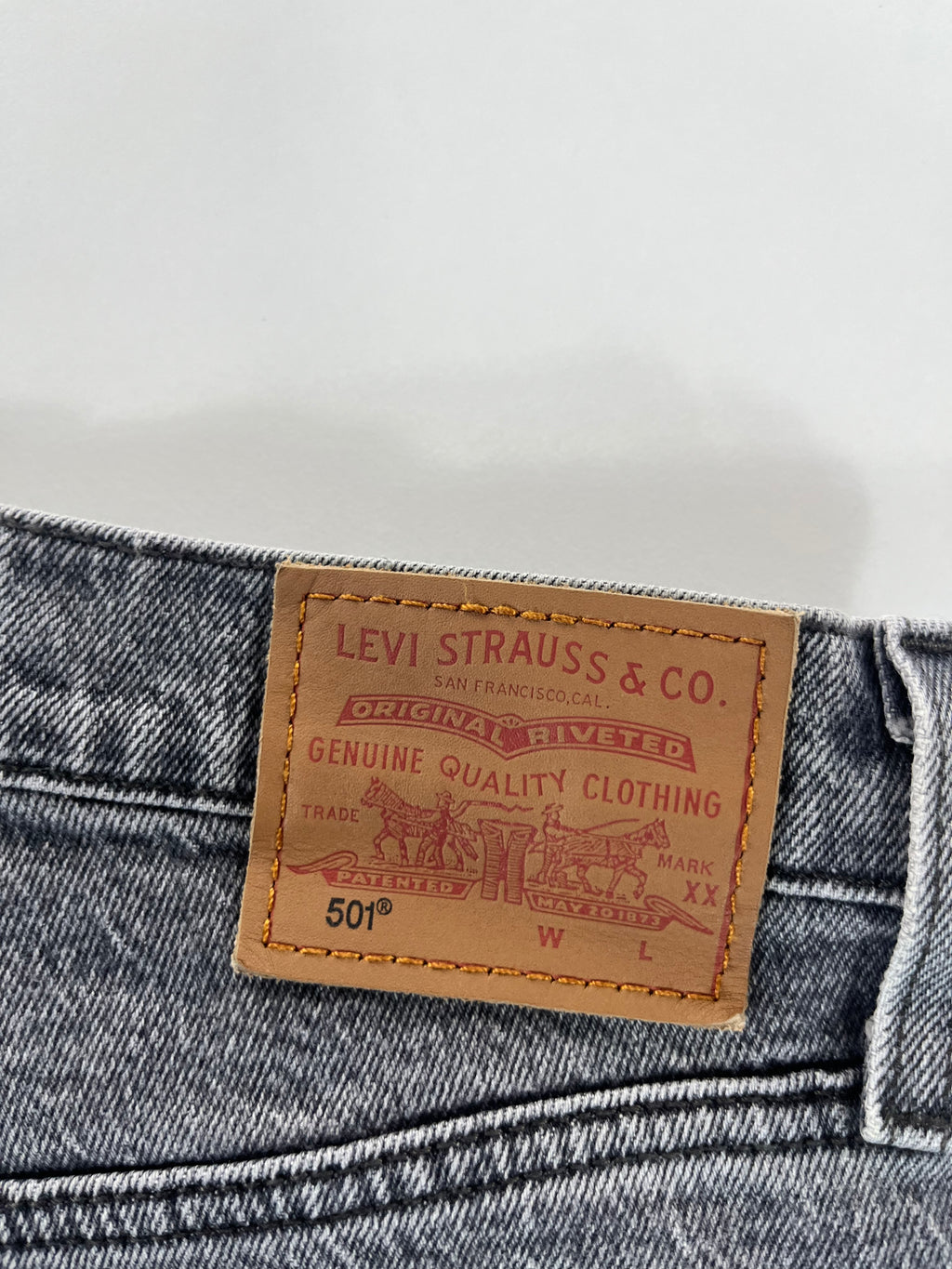 Levi's 501 Lot W25 farmer short