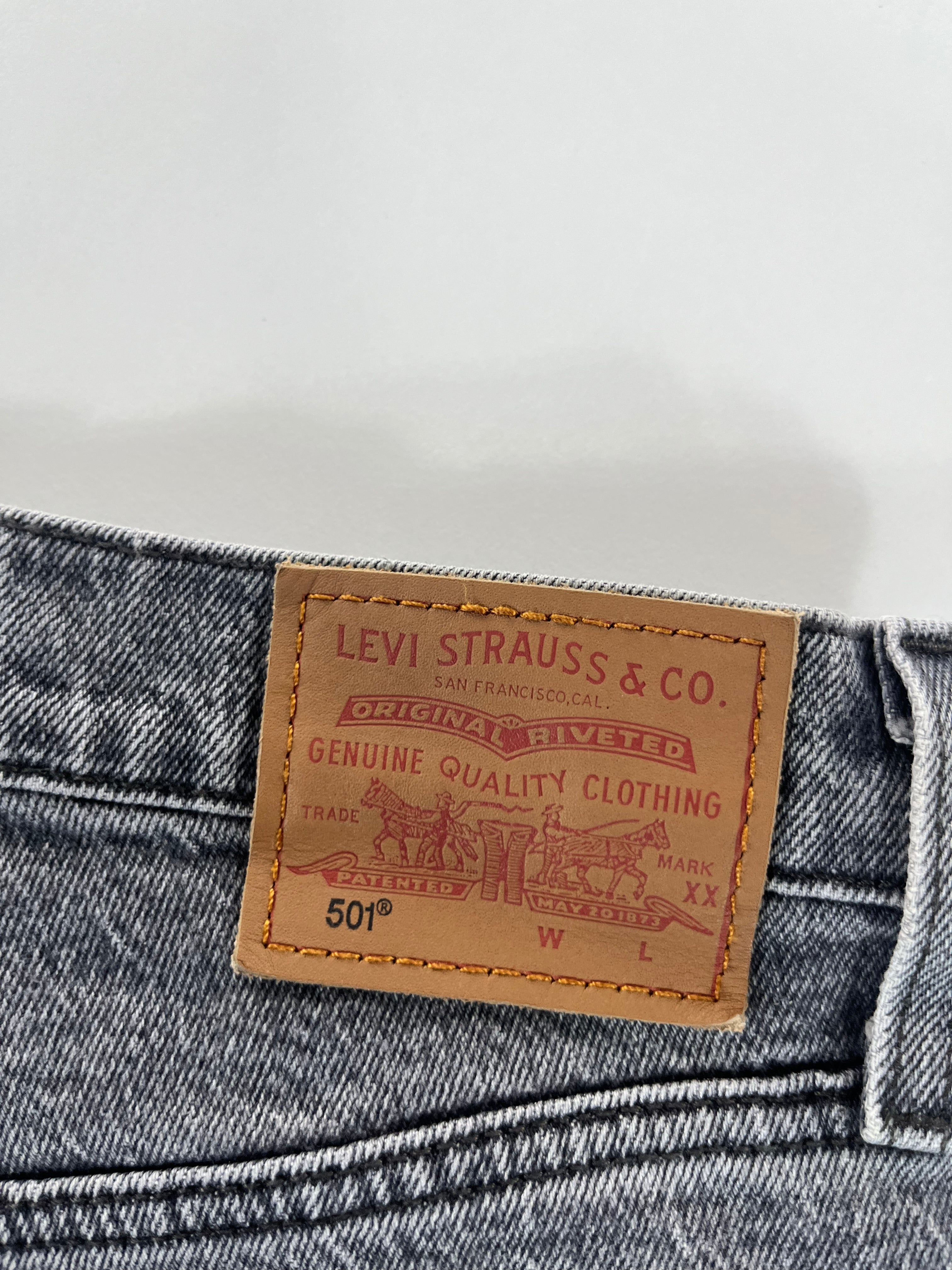 Levi's 501 Lot W25 farmer short