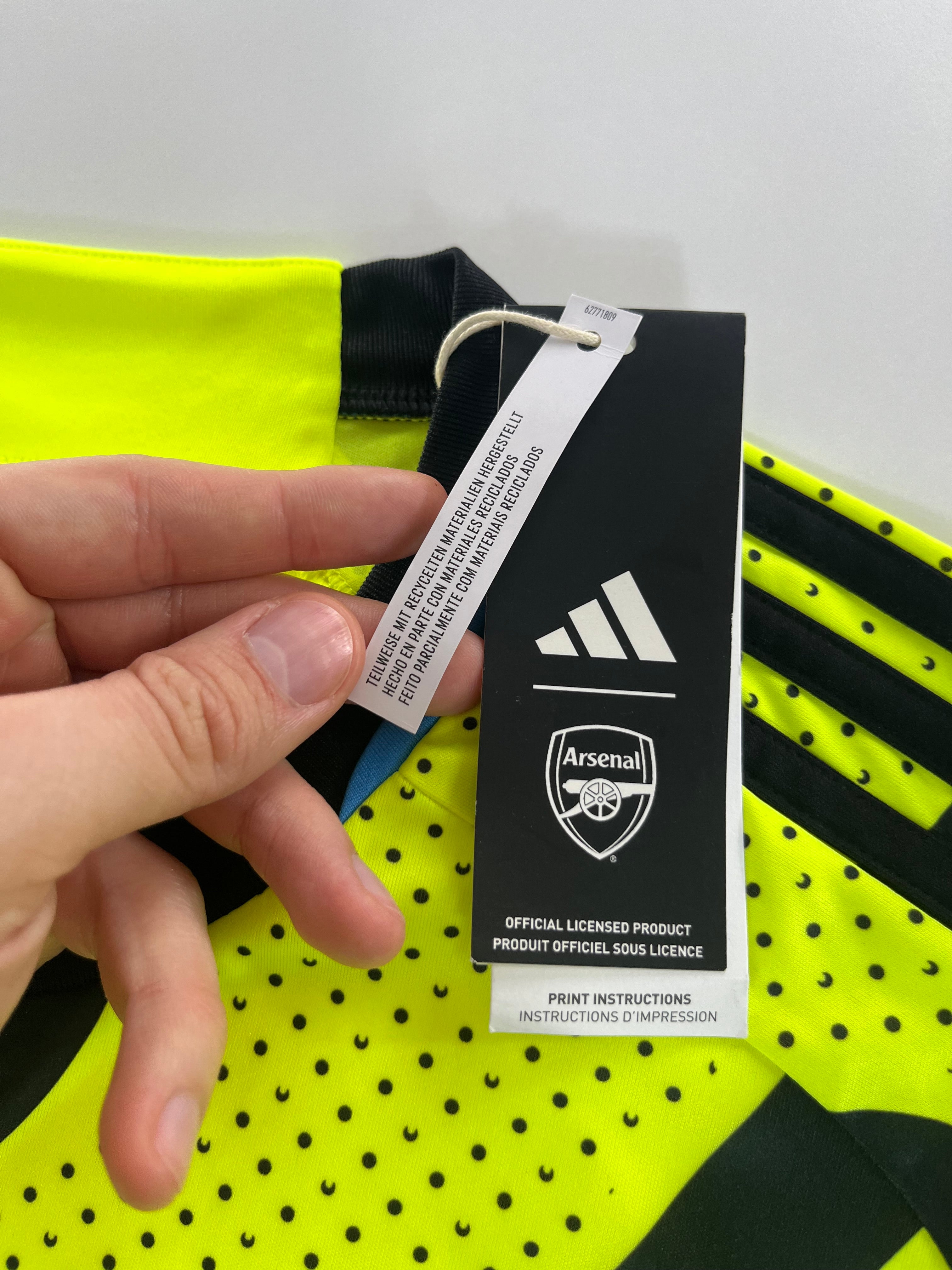 Adidas Arsenal 2023-2024 idegenbeli mez