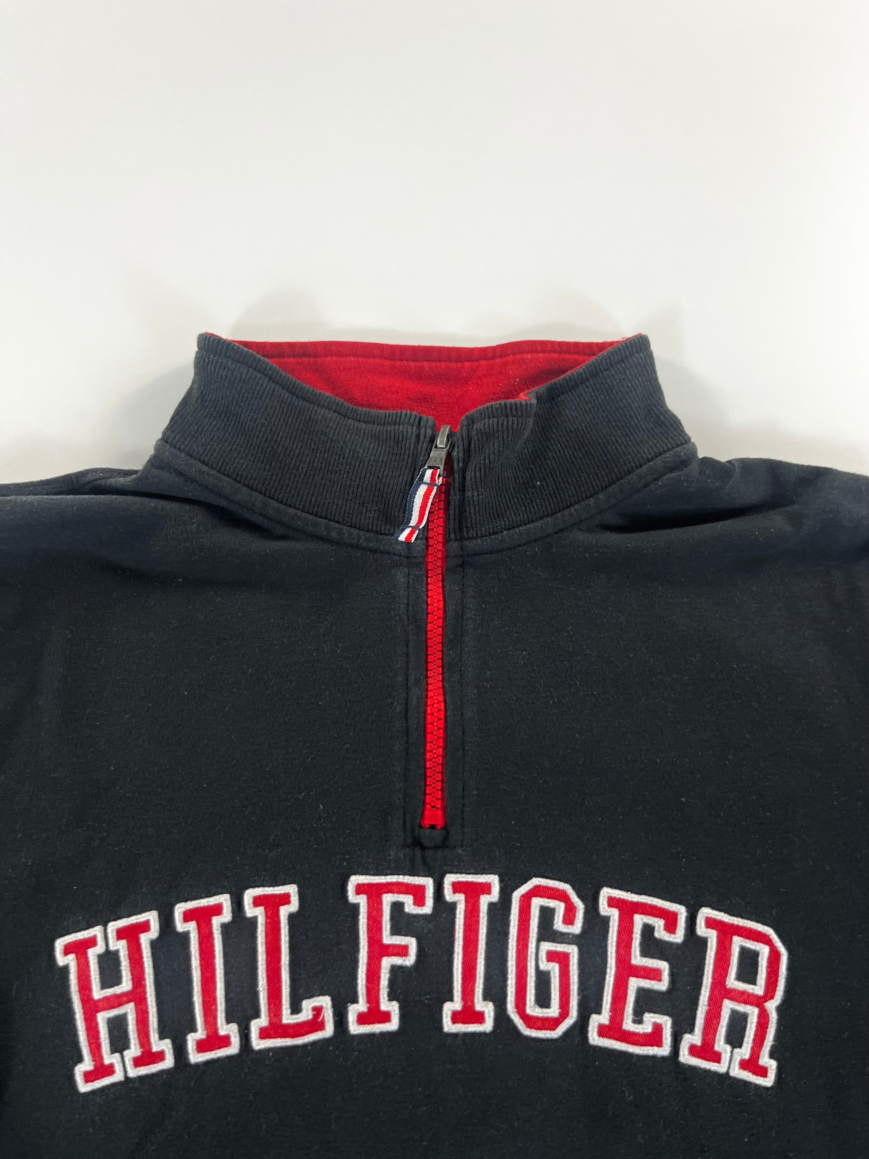 Tommy Hilfiger USA quarter-zip pulóver