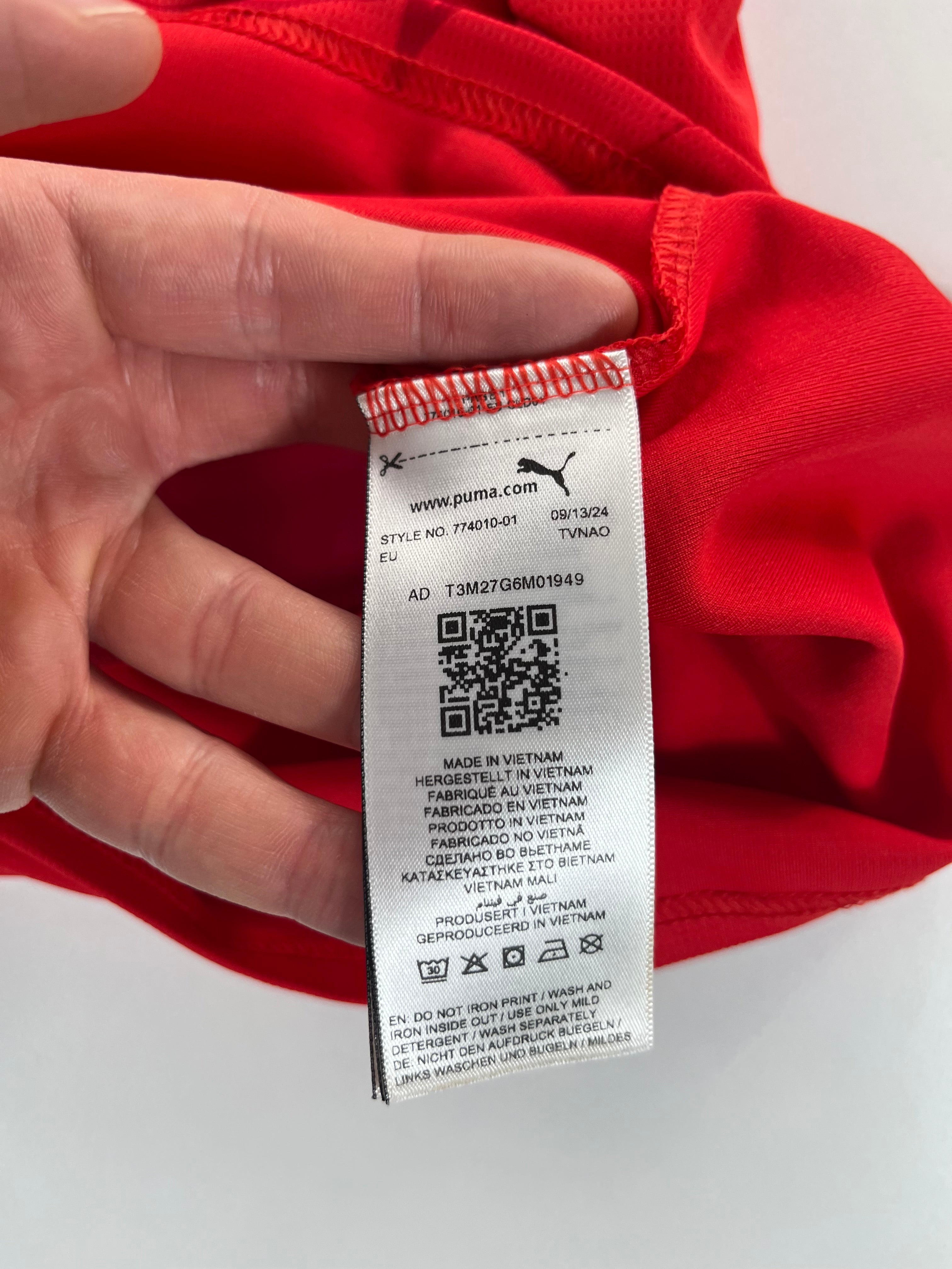 Puma Ausztria válogatott 2024-2025 hazai mez