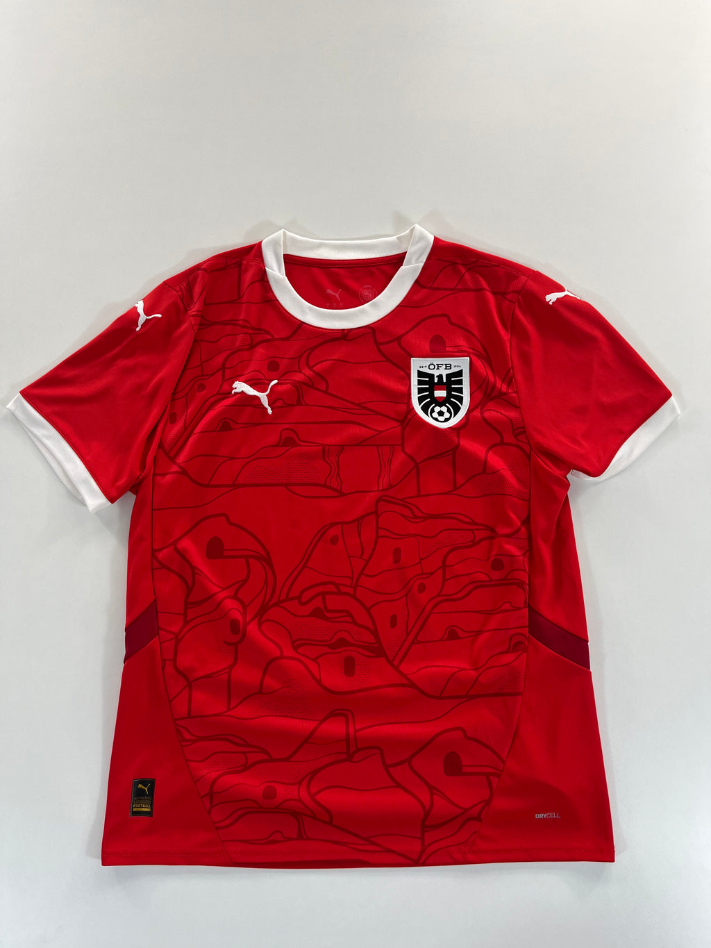 Puma Ausztria válogatott 2024-2025 hazai mez
