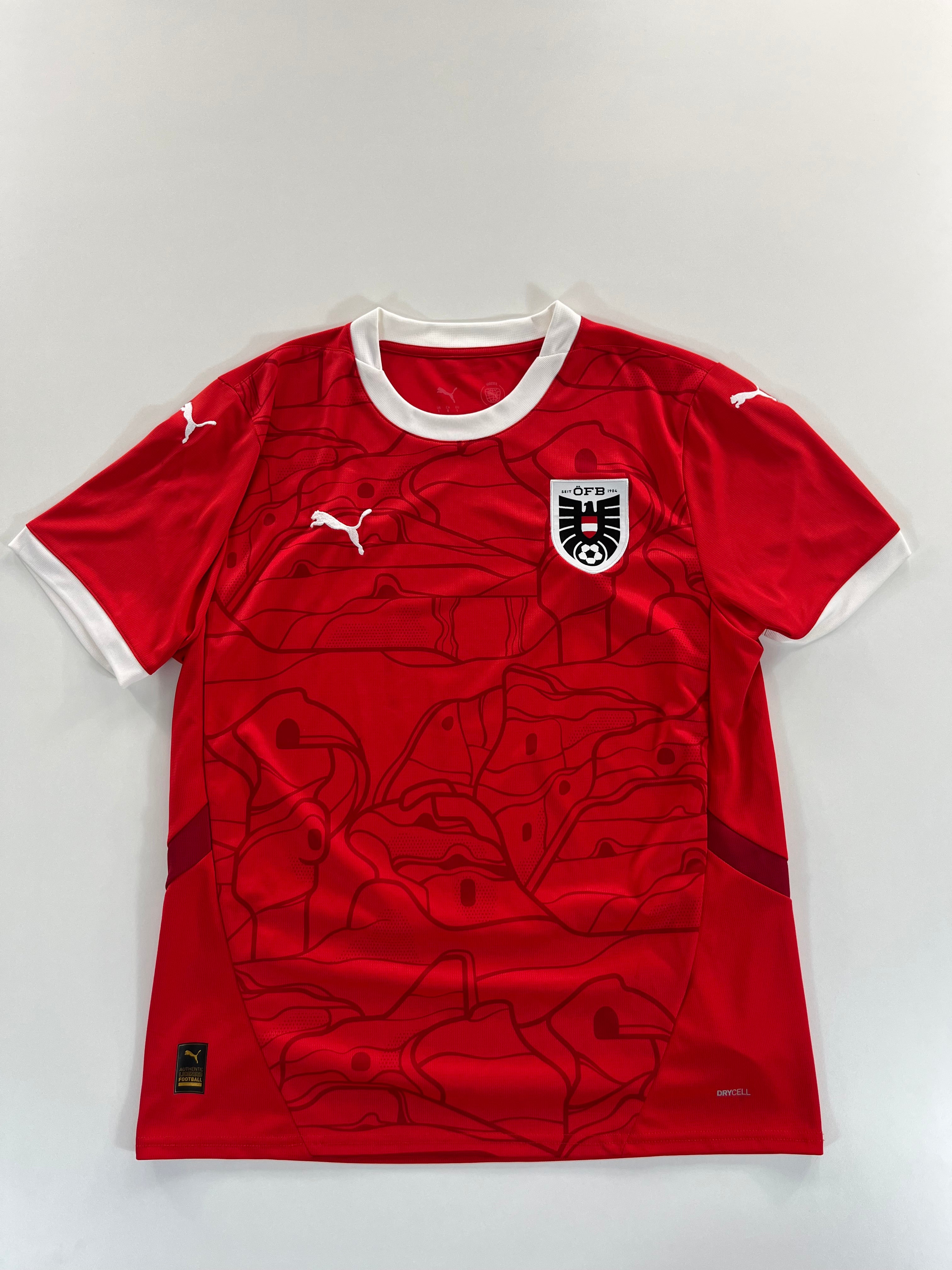 Puma Ausztria válogatott 2024-2025 hazai mez