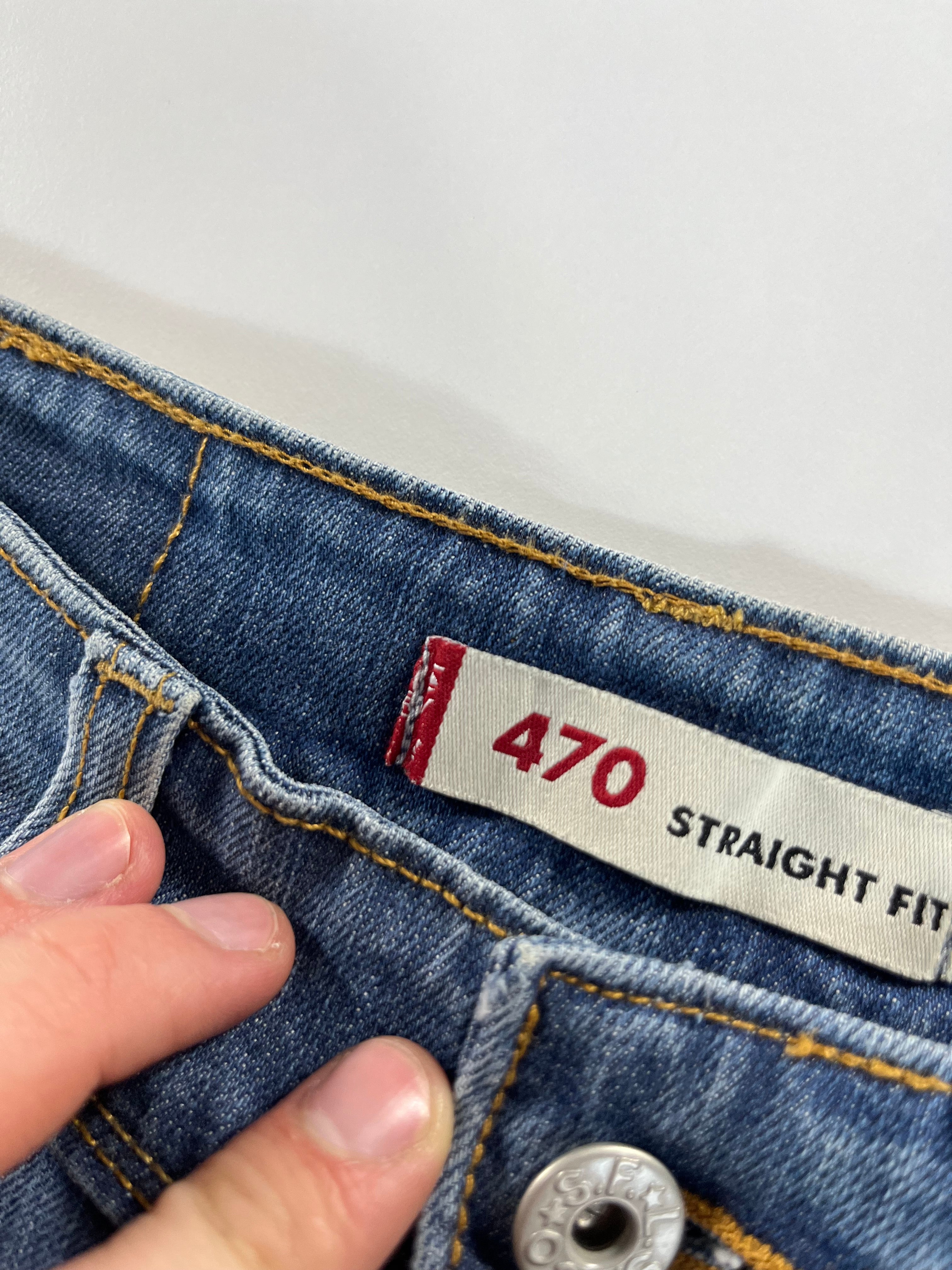 Levi's W26 L34 Straight Fit farmernadrág