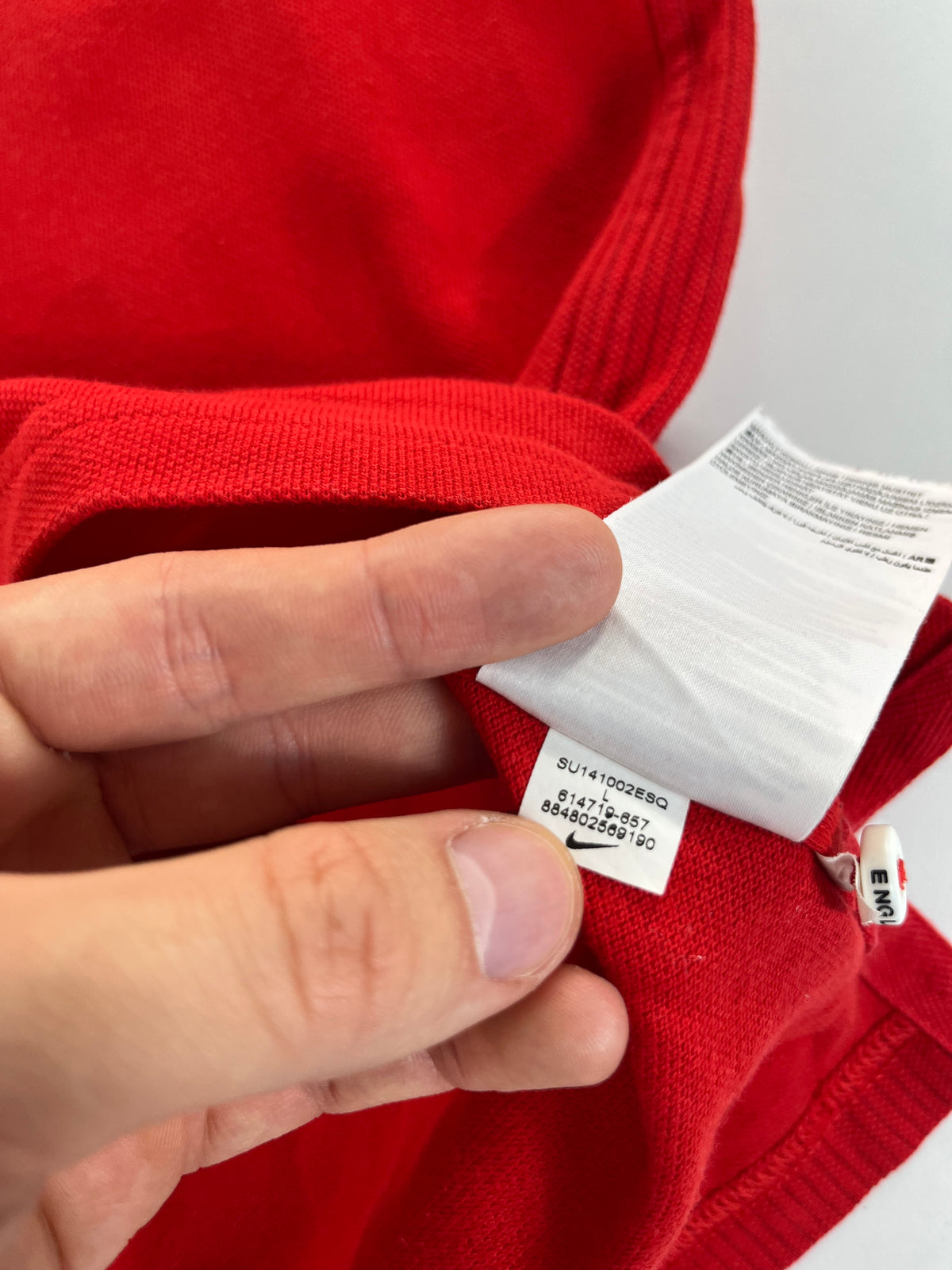 Nike Angol válogatott pólóing