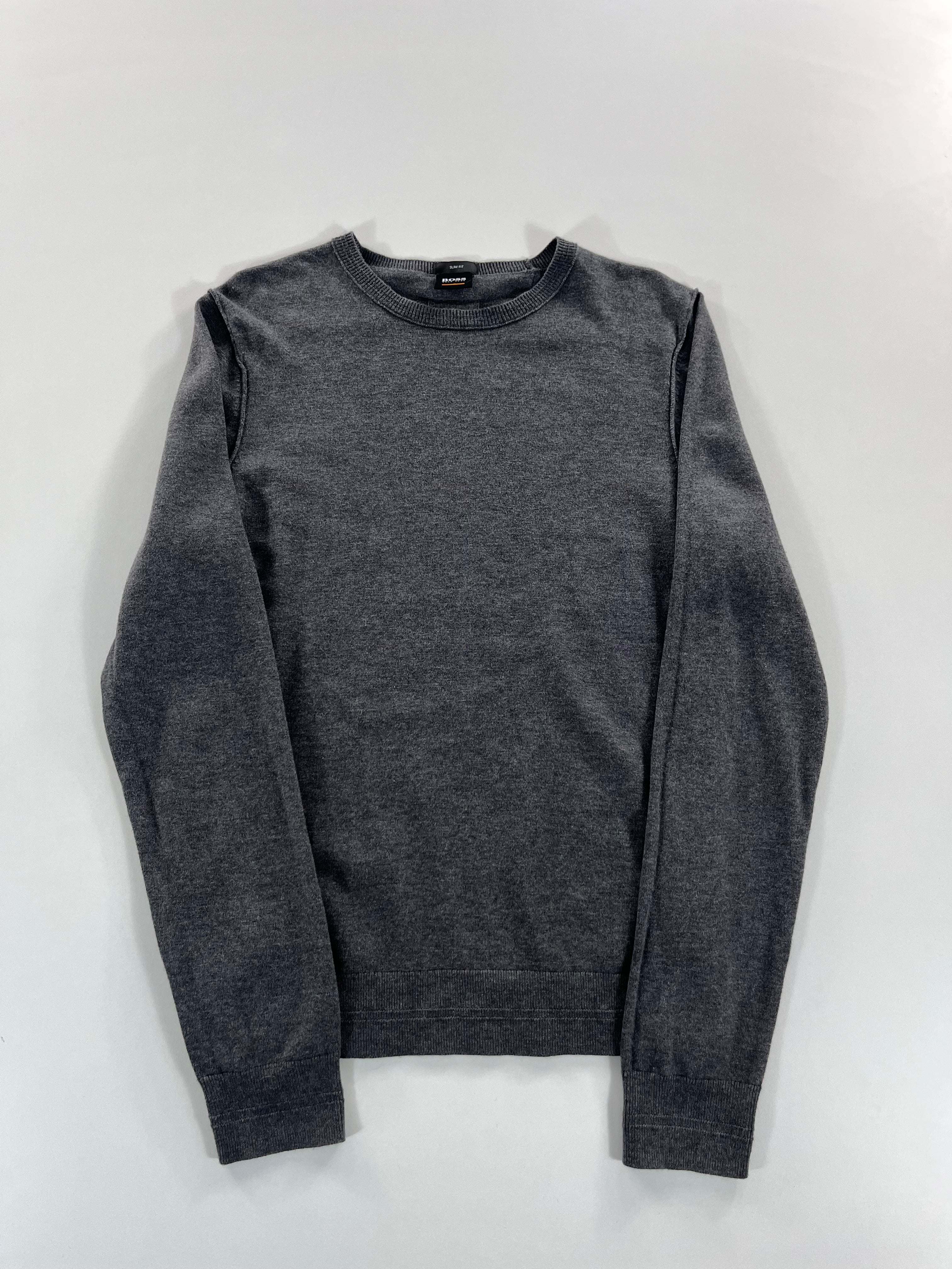 Hugo Boss Slim Fit crewneck pulóver