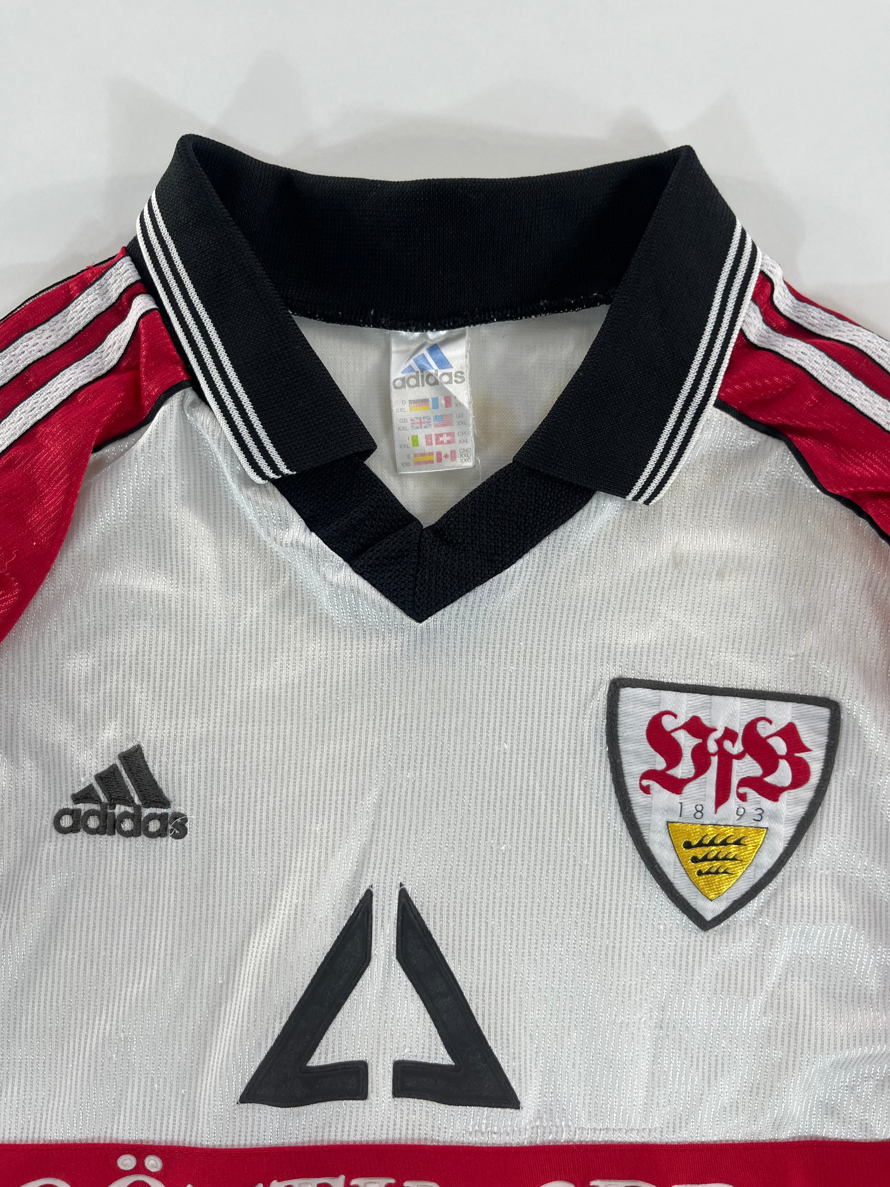 Adidas Stuttgart 1998-1999 hazai mez