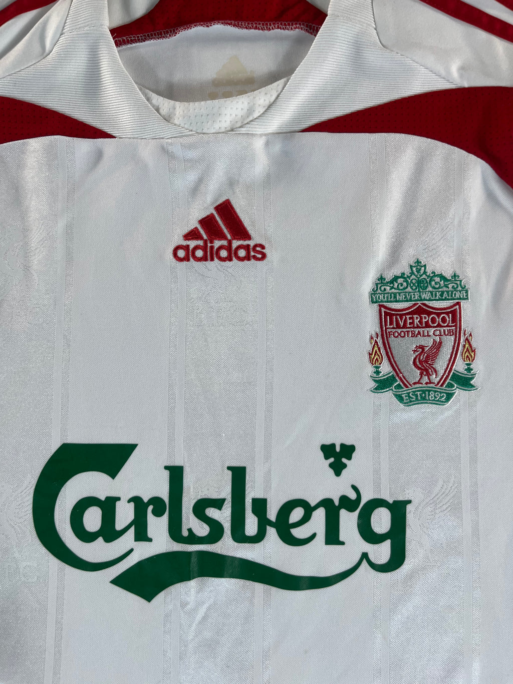 Adidas Liverpool 2007-2008 idegenbeli mez