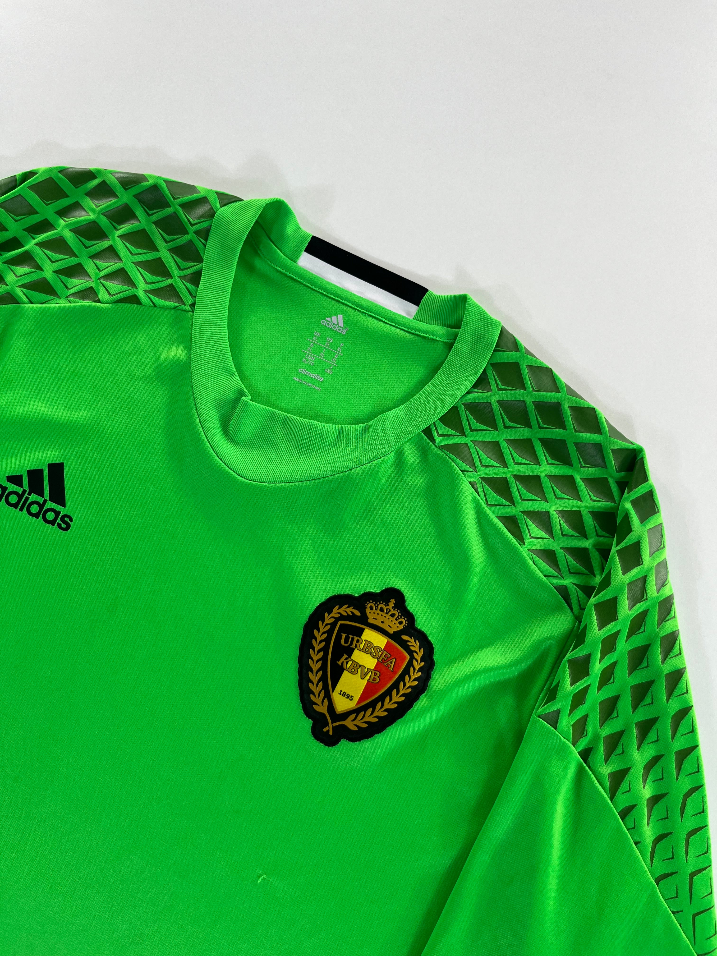 Adidas Belga válogatott 2016-2017 kapus mez
