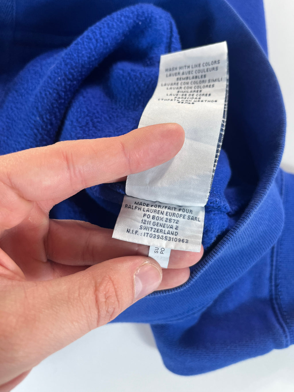 Ralph Lauren full-zip hoodie pulóver