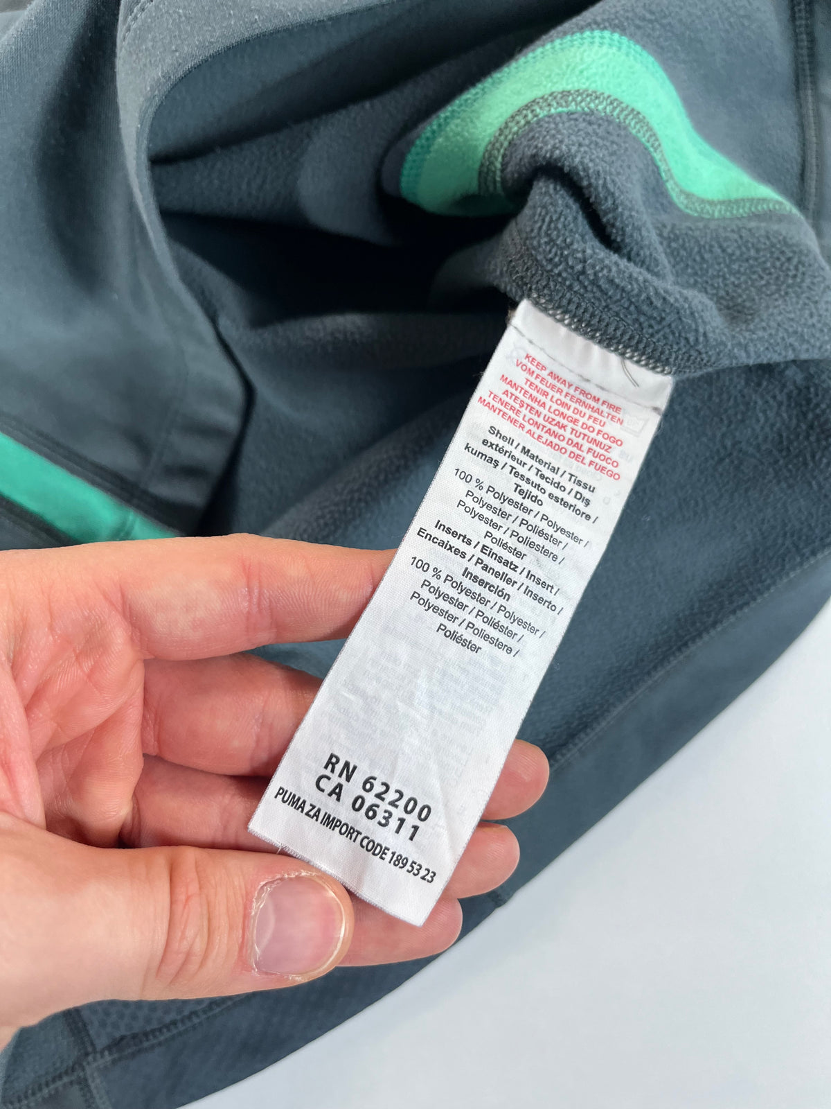 Puma half zip pulóver