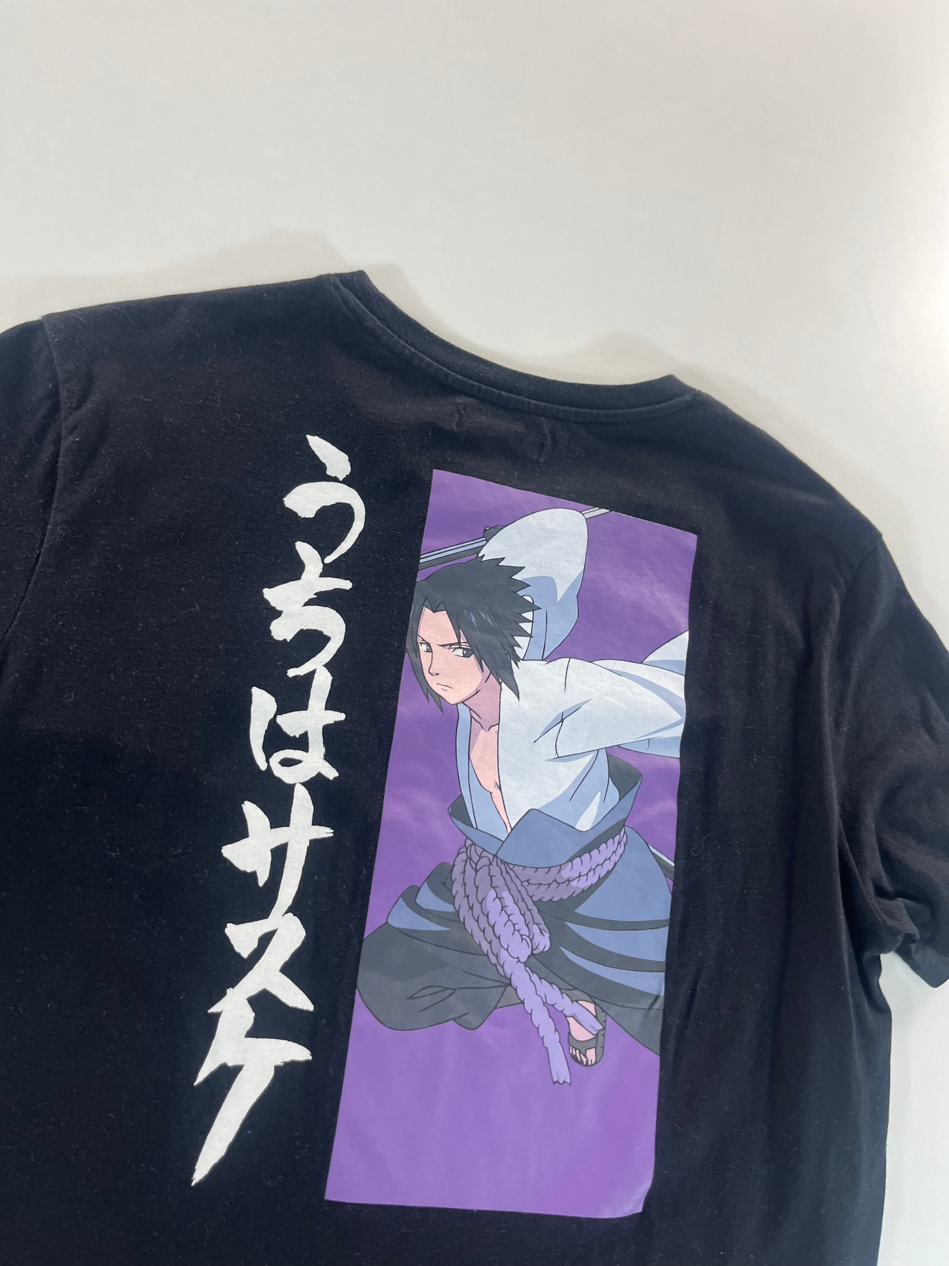 Bershka Naruto Sasuke Uciha póló