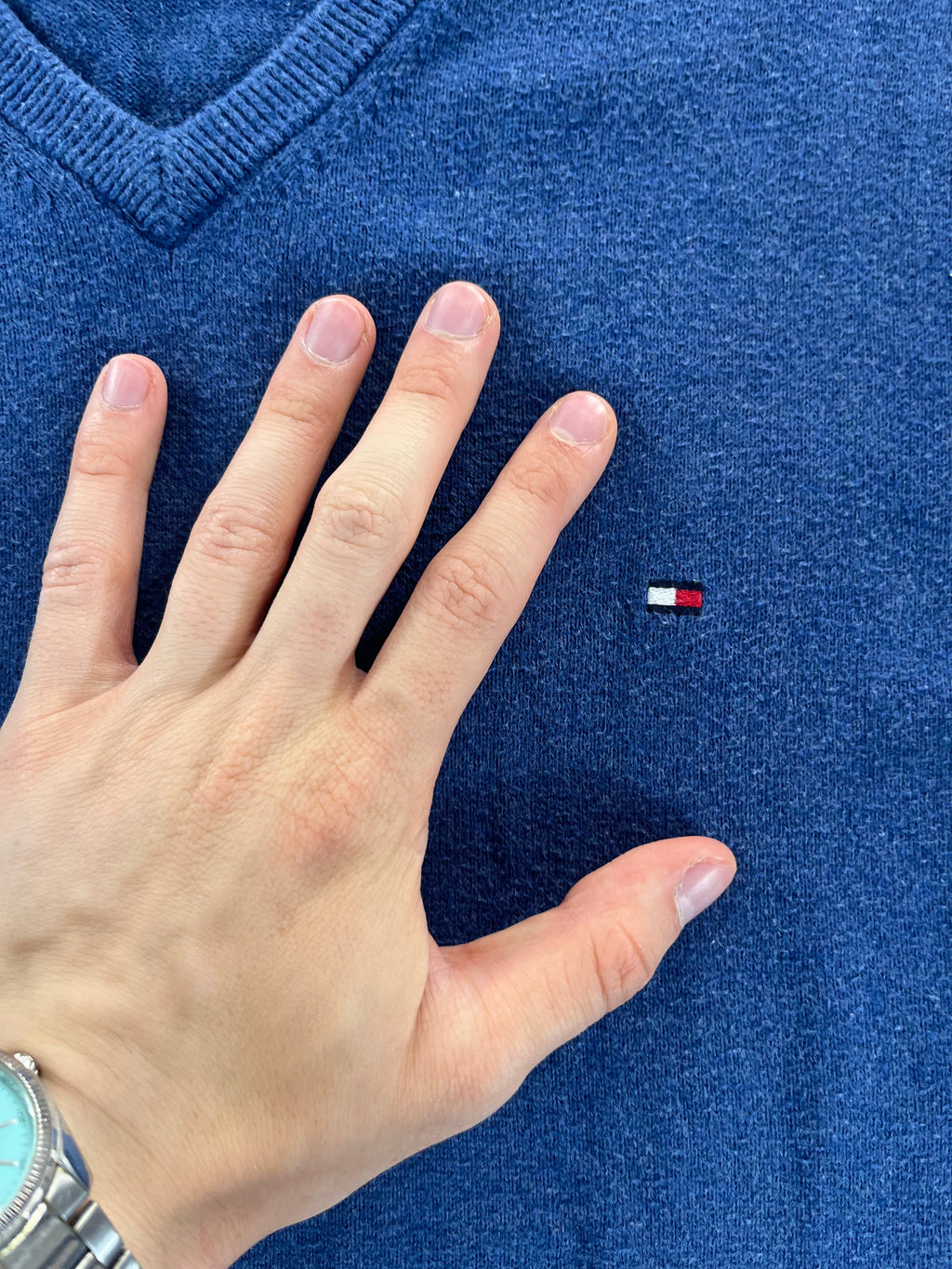 Tommy Hilfiger Prima Cotton Cashmere crewneck pulóver