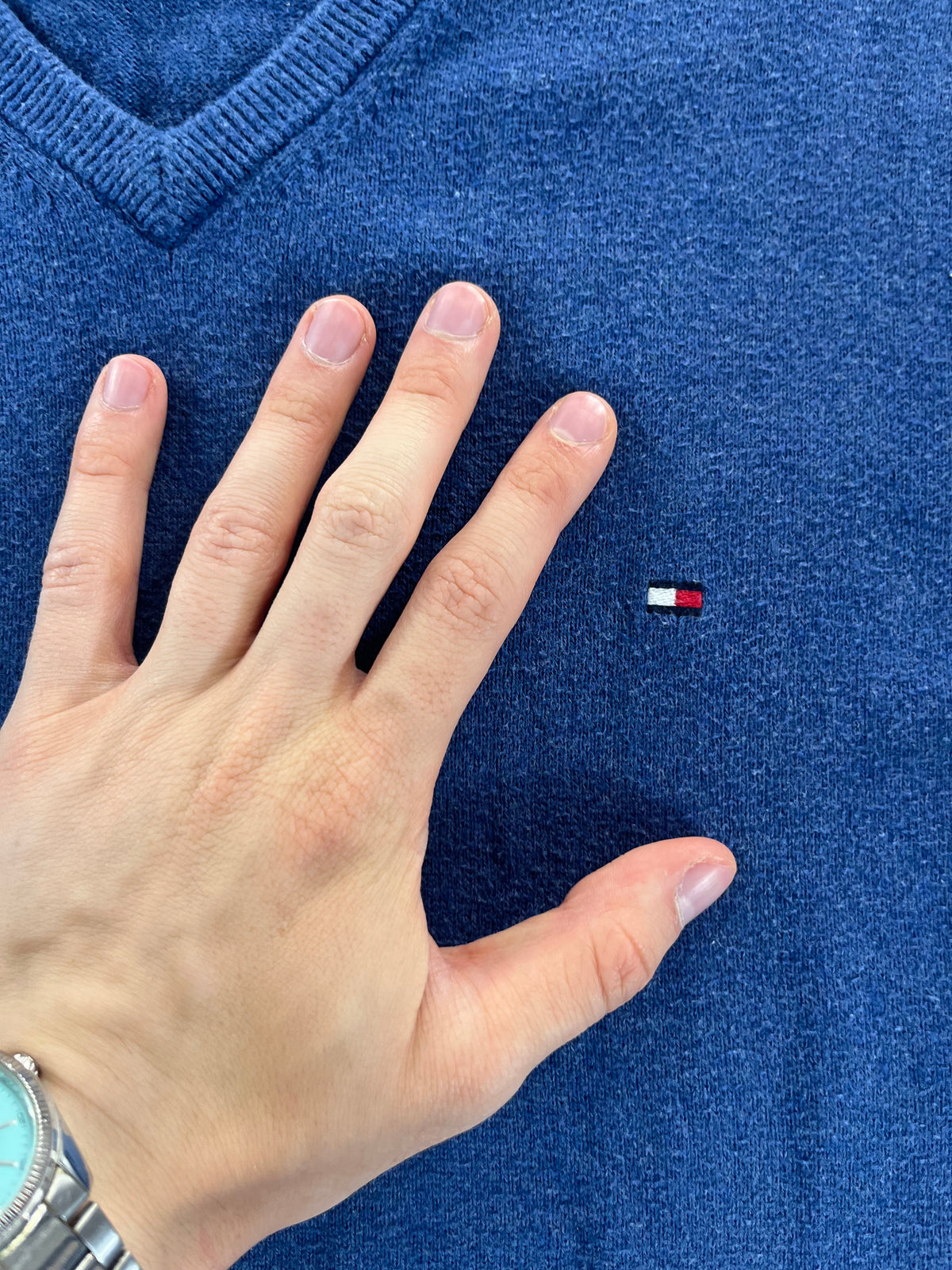 Tommy Hilfiger Prima Cotton Cashmere crewneck pulóver