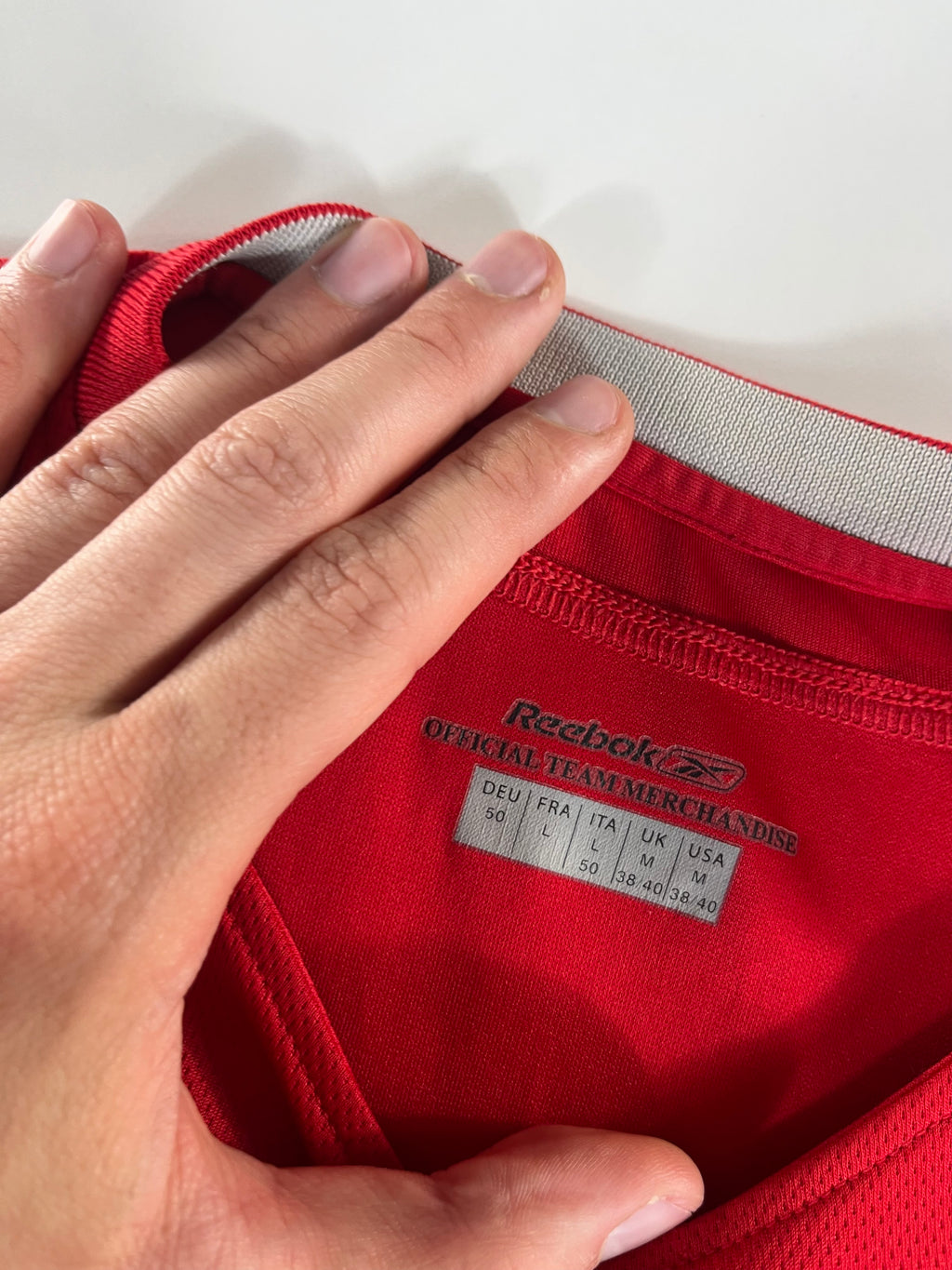 Reebok Liverpool 2004-2005 longsleeve hazai mez