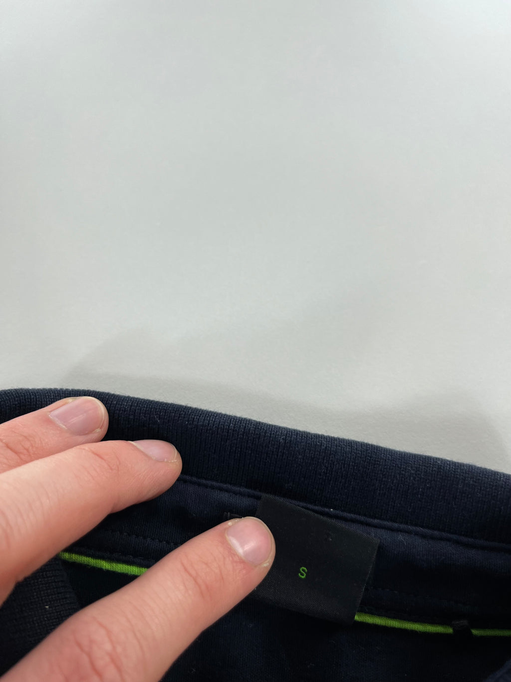 Hugo Boss Regular Fit Luxury Cotton longsleeve pólóing