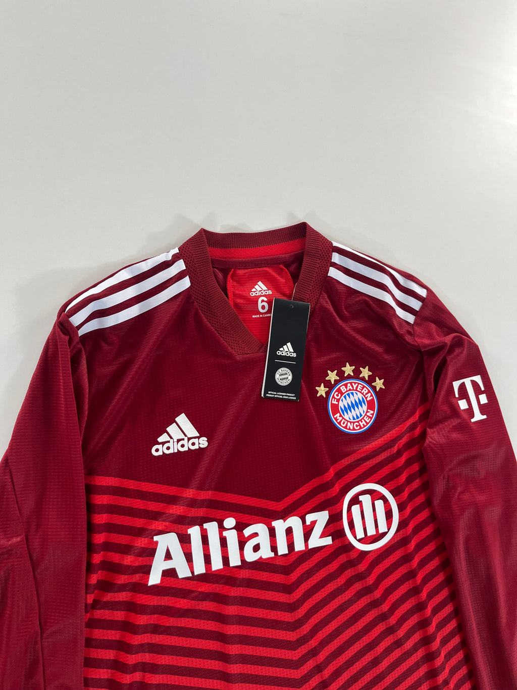 Adidas Bayern München Player Issue 2021-2022 longsleeve hazai mez