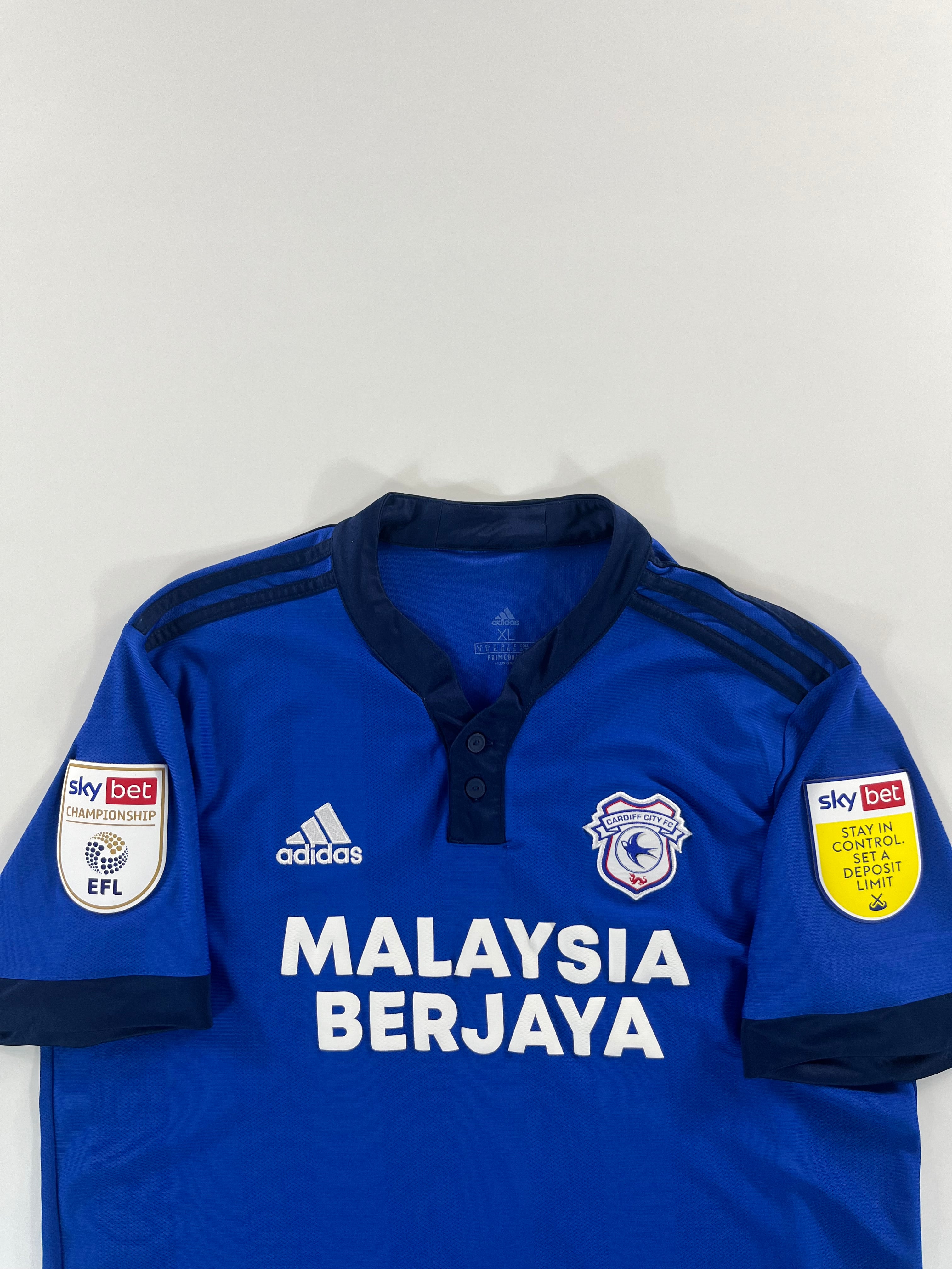 Adidas Cardiff City 2021-2022 Championship hazai mez