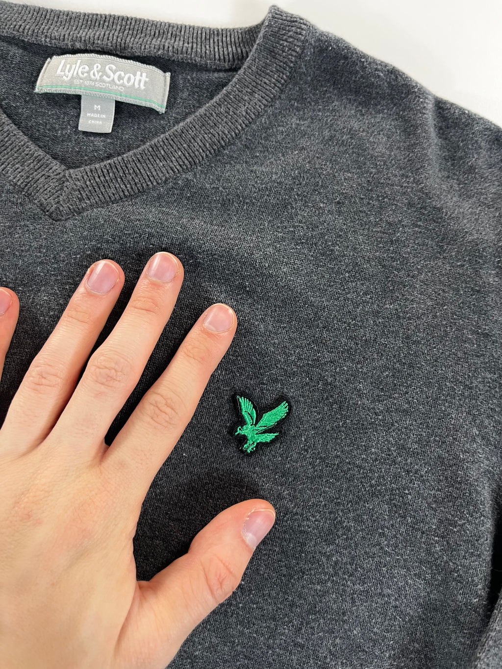 Lyle & Scott crewneck pulóver